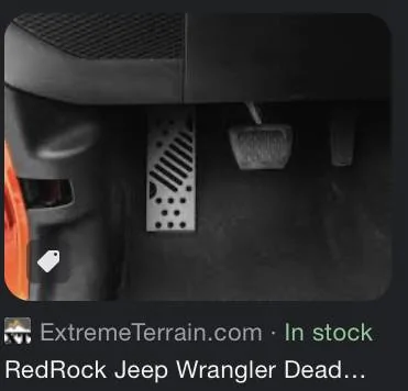 Jeep Wrangler JL Best dead pedal? IMG_2113