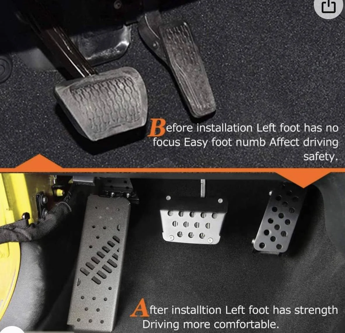 Jeep Wrangler JL Best dead pedal? IMG_6210