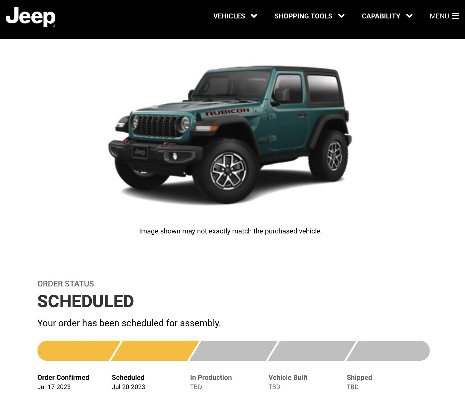 Jeep Wrangler JL 2024 Bikini Order Room 9F01CDDD-E6CC-4A6D-BDE7-6DAA943D64A4
