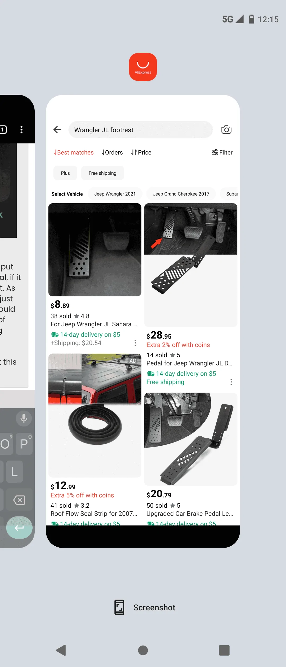 Jeep Wrangler JL Best dead pedal? Screenshot_20230829-121502