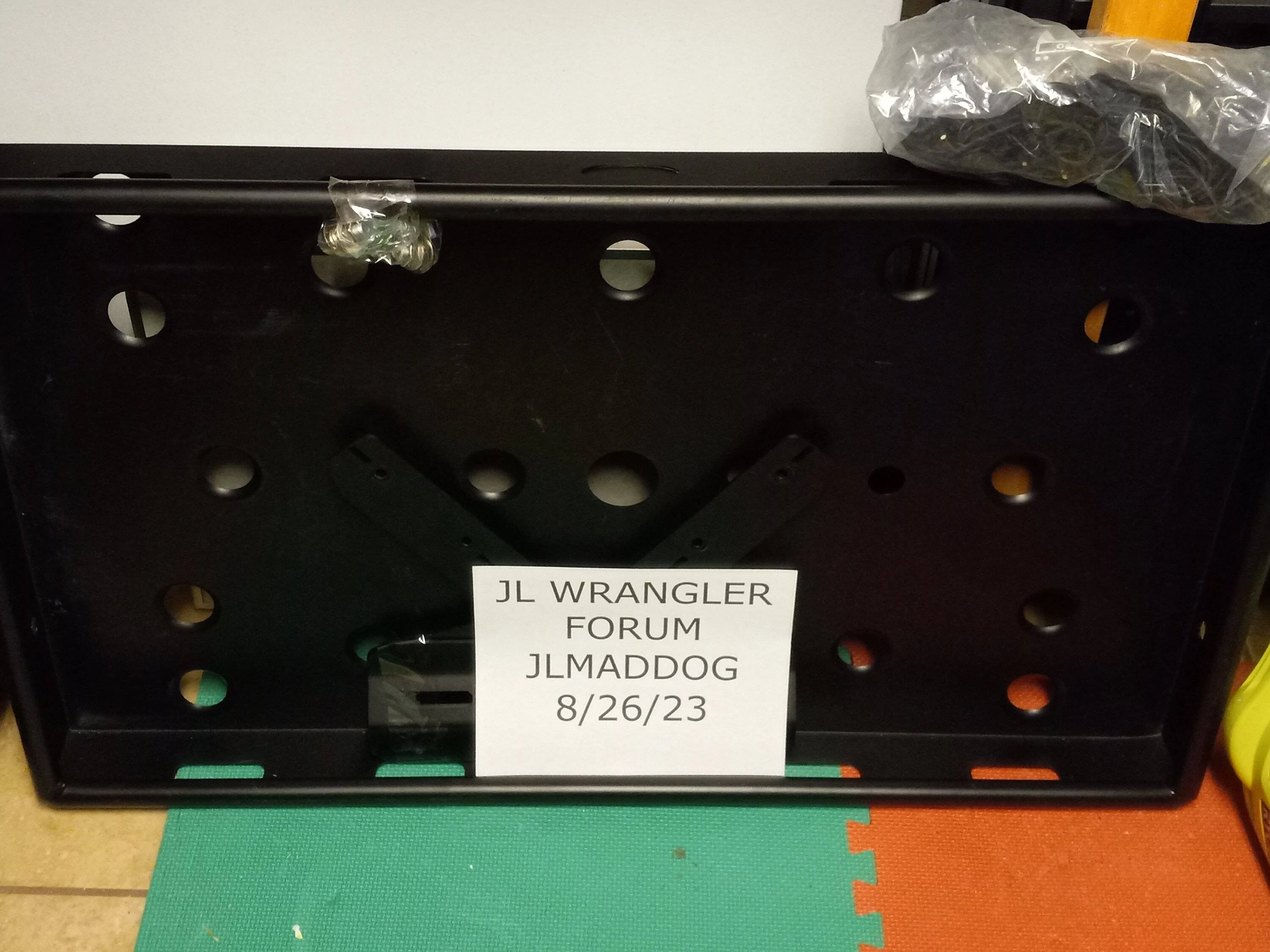 Jeep Wrangler JL Cargo Shelf 20230825_160020