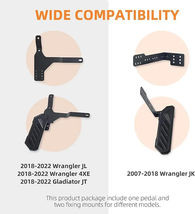 Jeep Wrangler JL Best dead pedal? 1693443486536