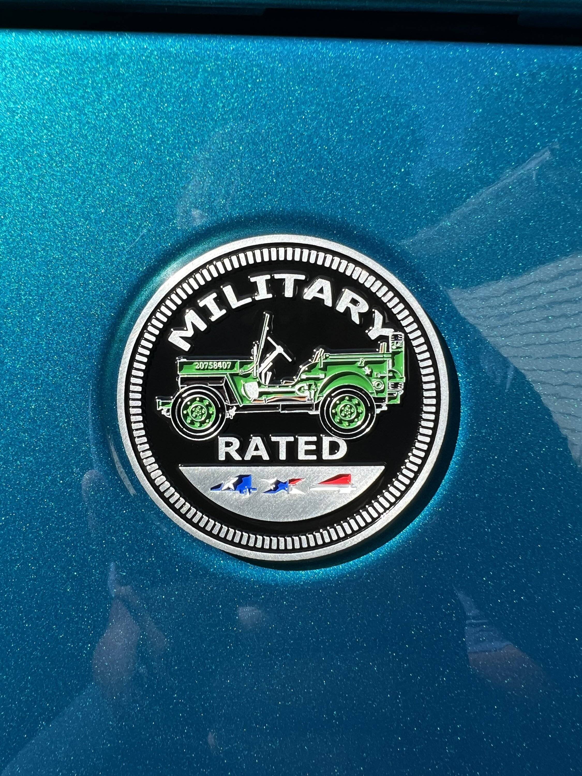 Jeep Wrangler JL New Side badge. IMG_0357