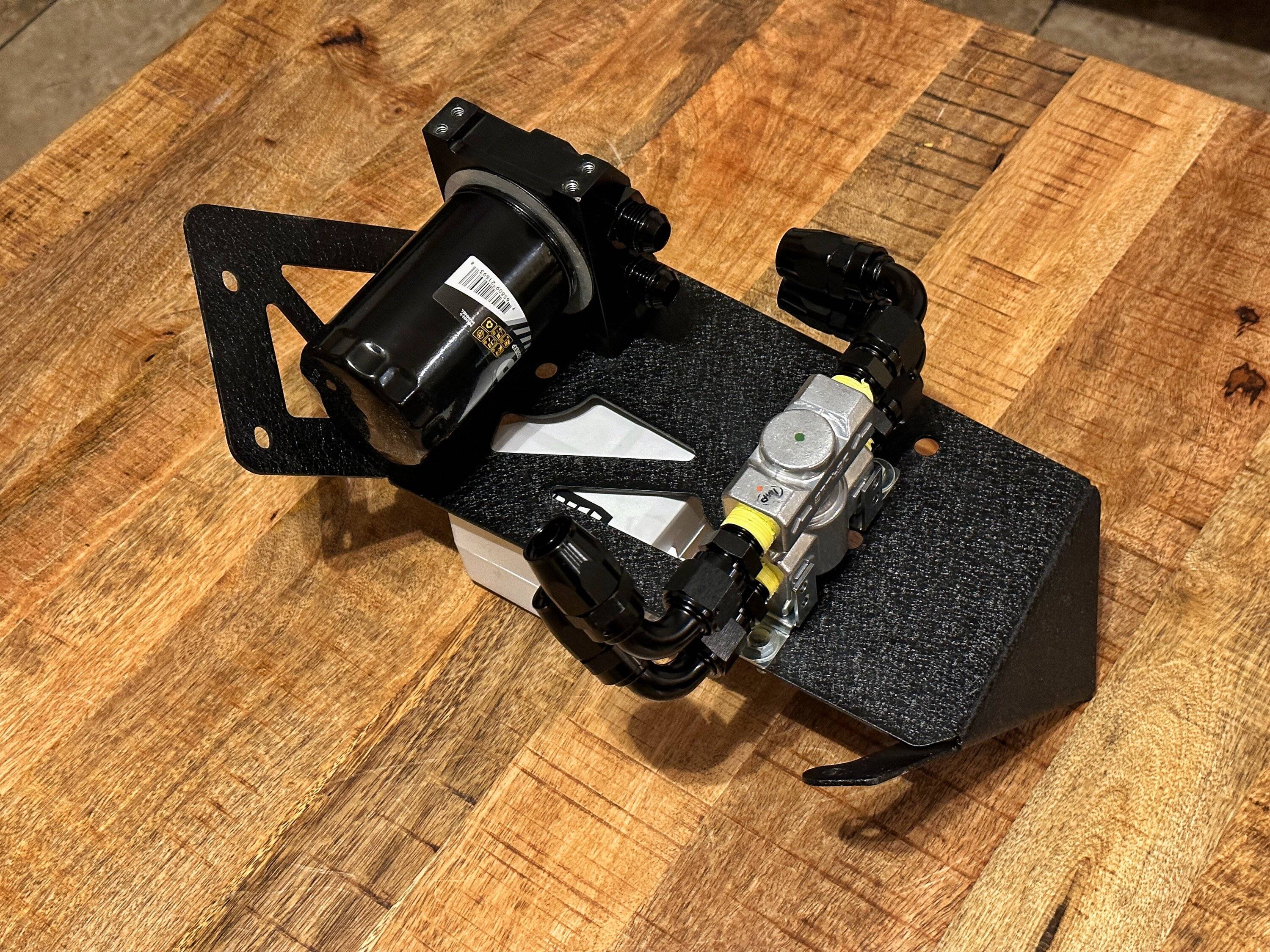 Jeep Wrangler JL Installed an External Oil Cooler IMG_6702