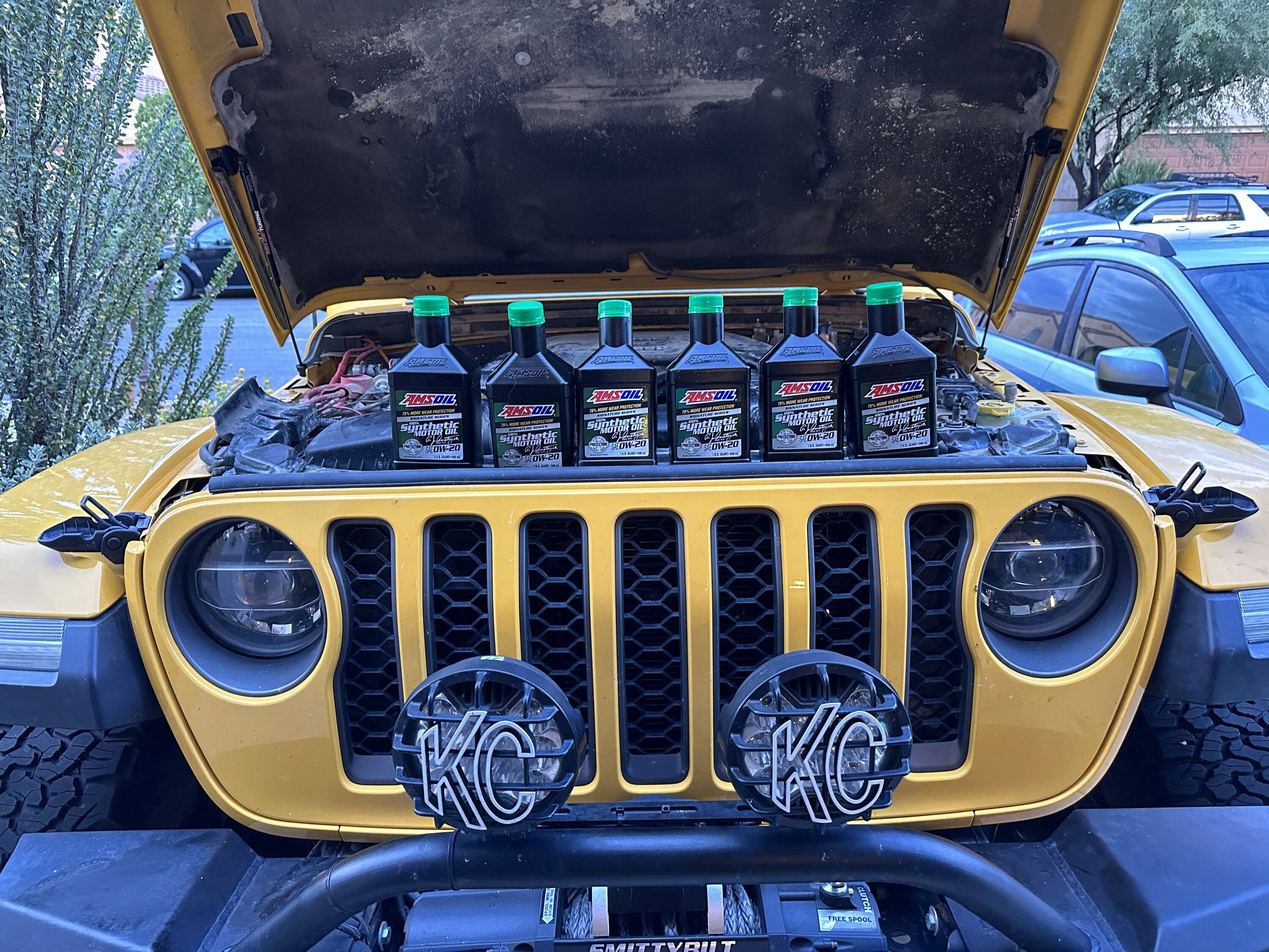 Jeep Wrangler JL Installed an External Oil Cooler IMG_6727