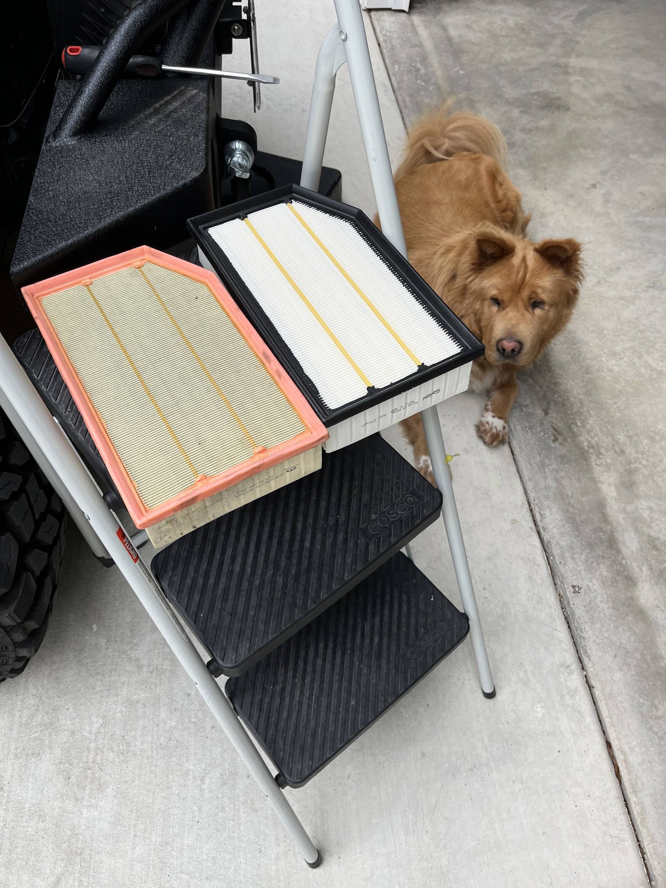 Jeep Wrangler JL Engine air filter - how often to replace? IMG_3223