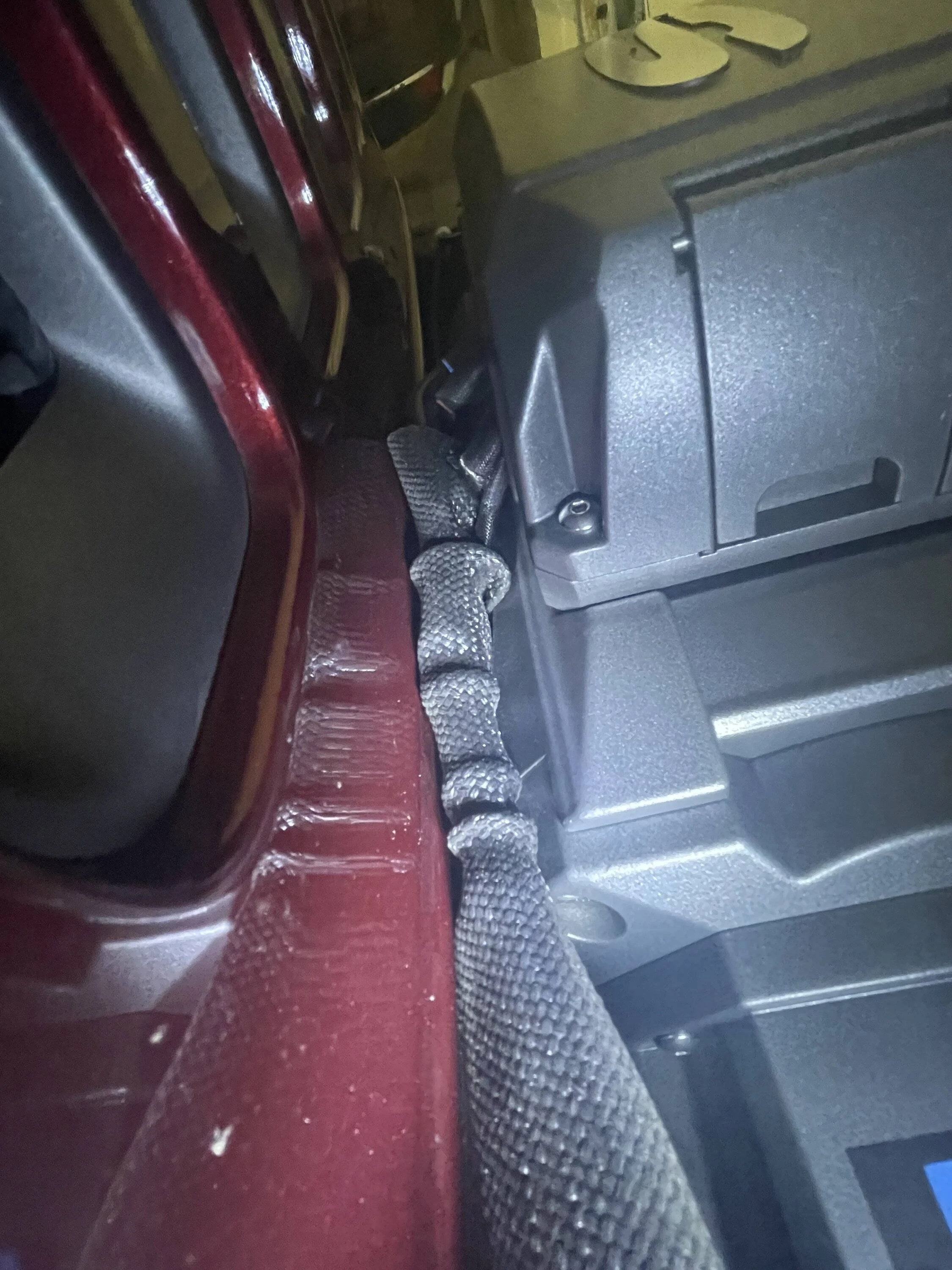 Jeep Wrangler JL JL Wrangler - 2024 grille swap install complete IMG_5048