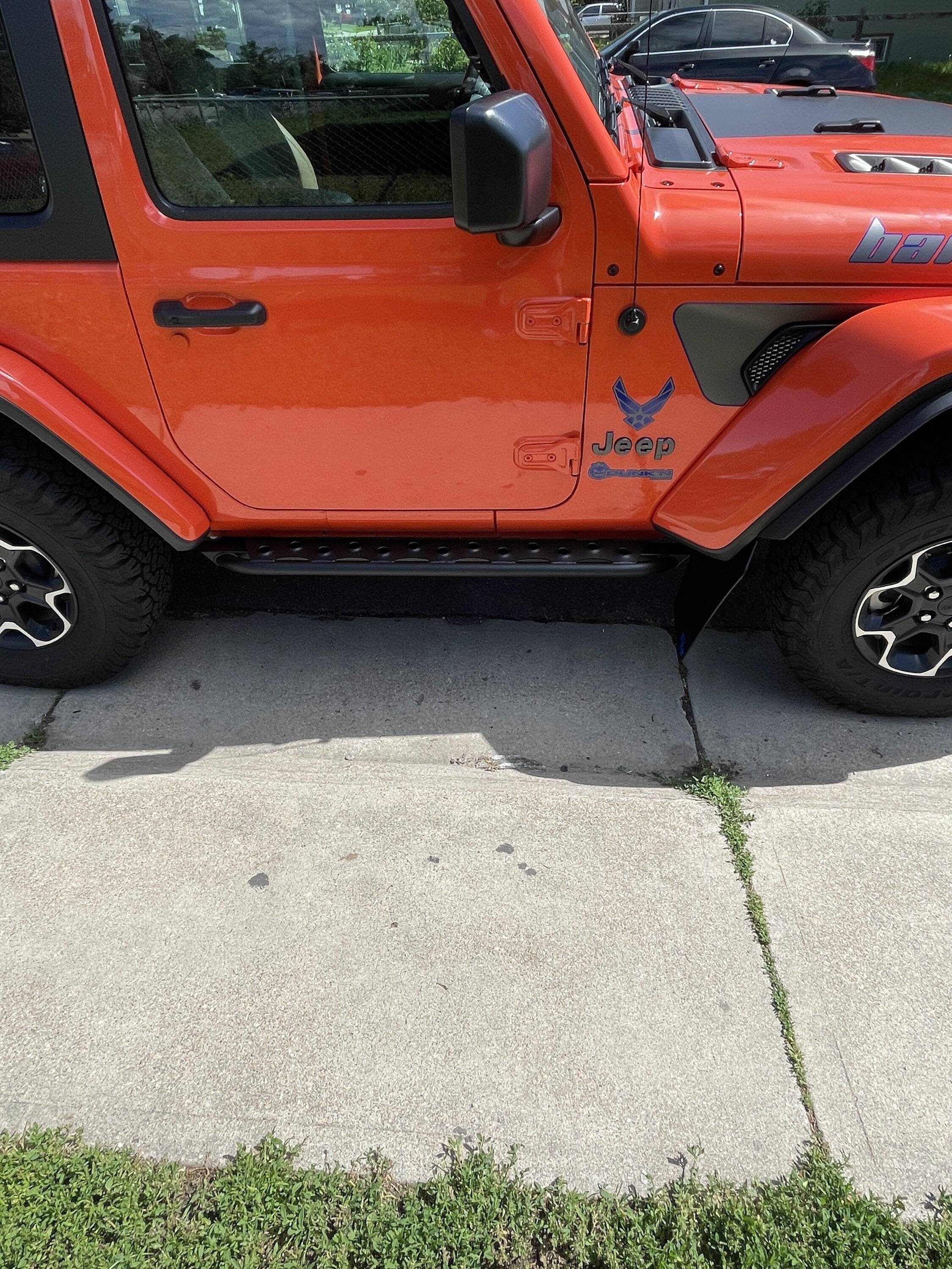 Jeep Wrangler JL Rocky Road Sliders (2 Door) IMG_1810