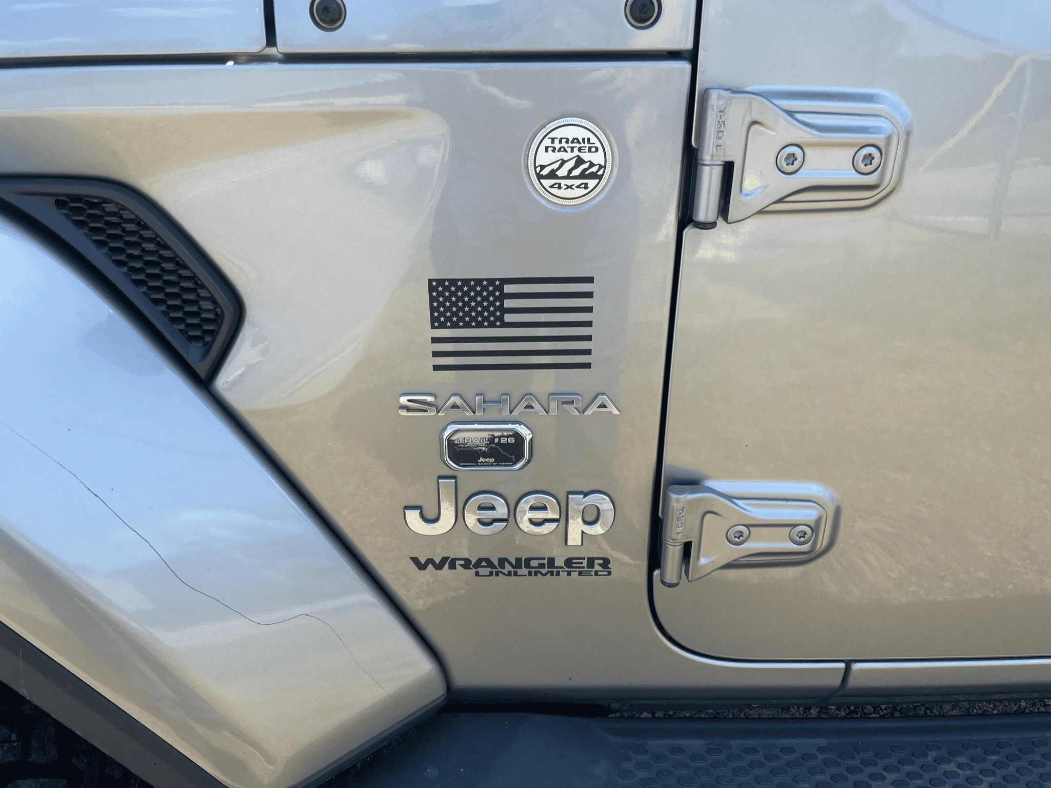 Jeep Wrangler JL Flag etiquette/protocol 1694108922176