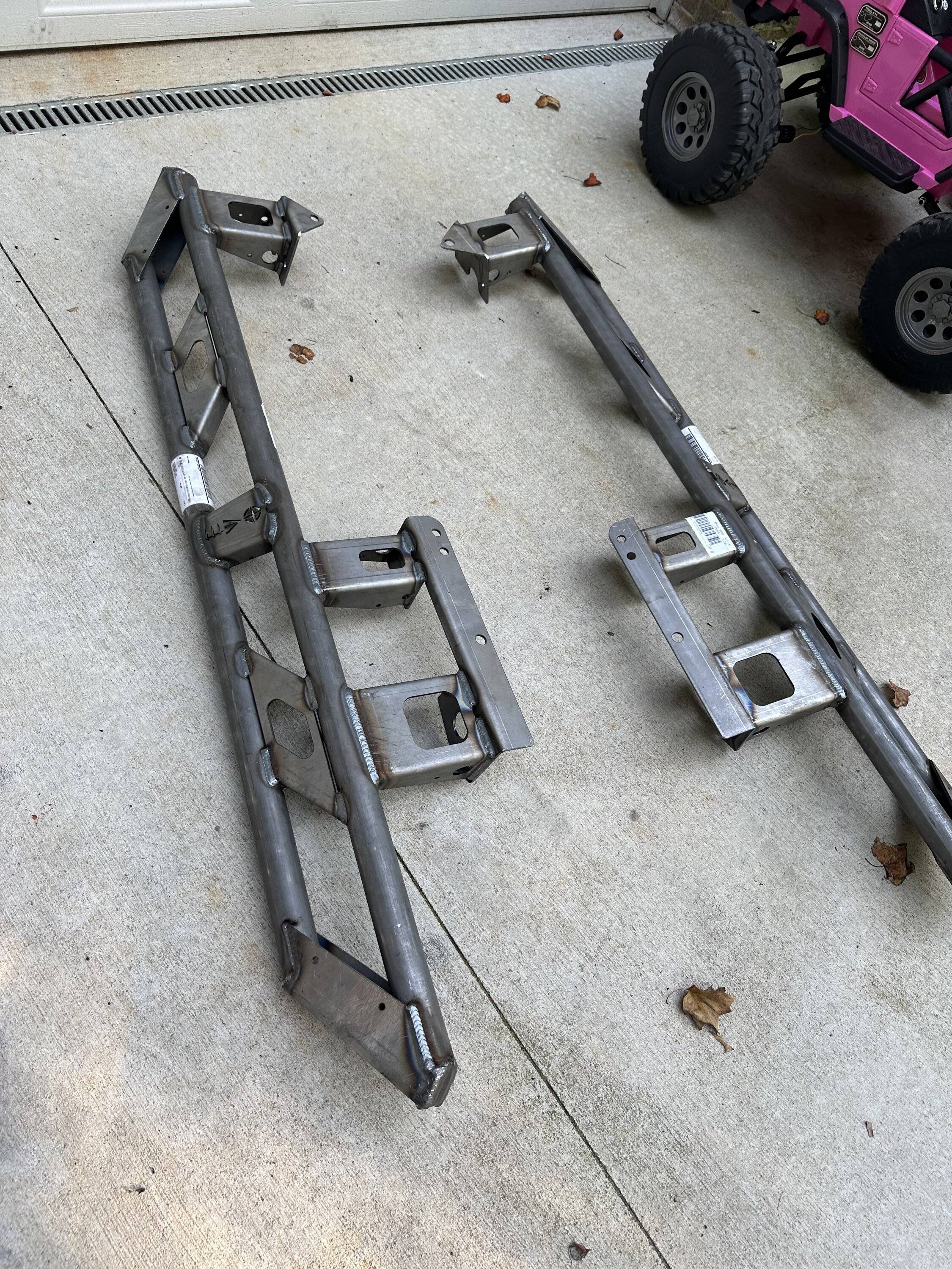 Jeep Wrangler JL EVO Weld-on RockSlider Install IMG_0107