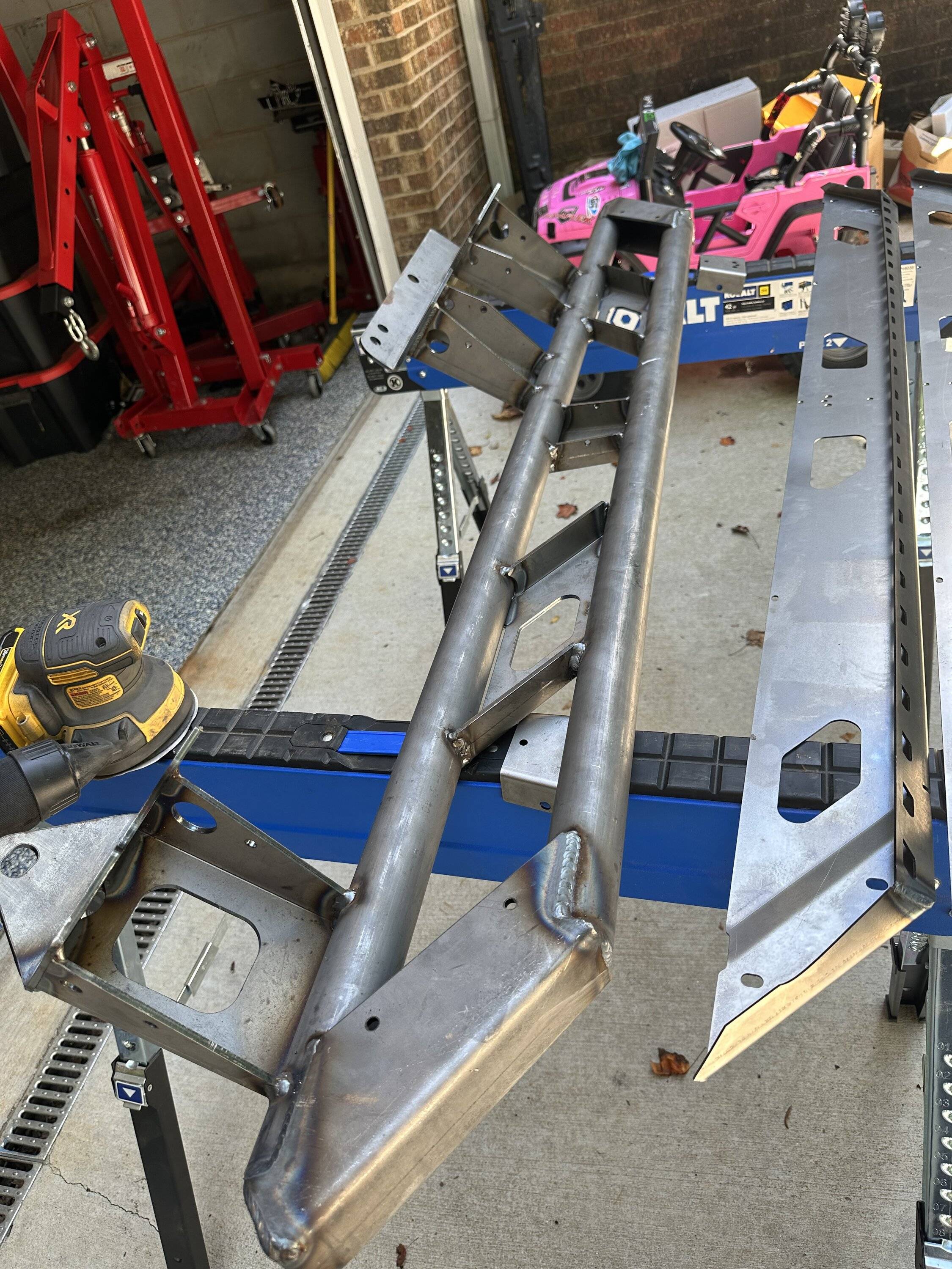 Jeep Wrangler JL EVO Weld-on RockSlider Install IMG_0124