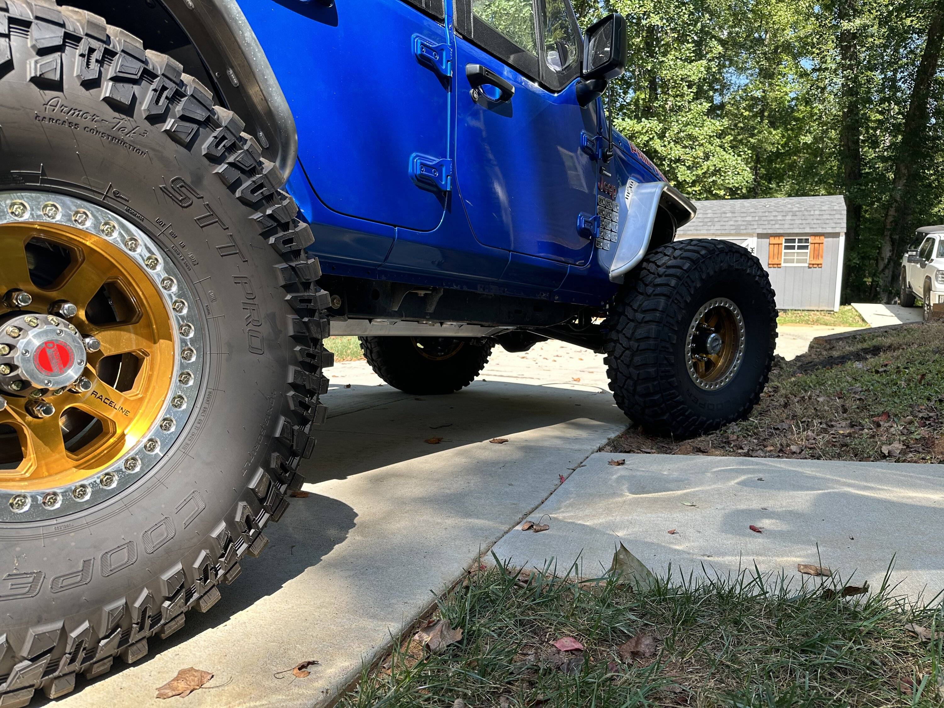 Jeep Wrangler JL EVO Weld-on RockSlider Install IMG_0120