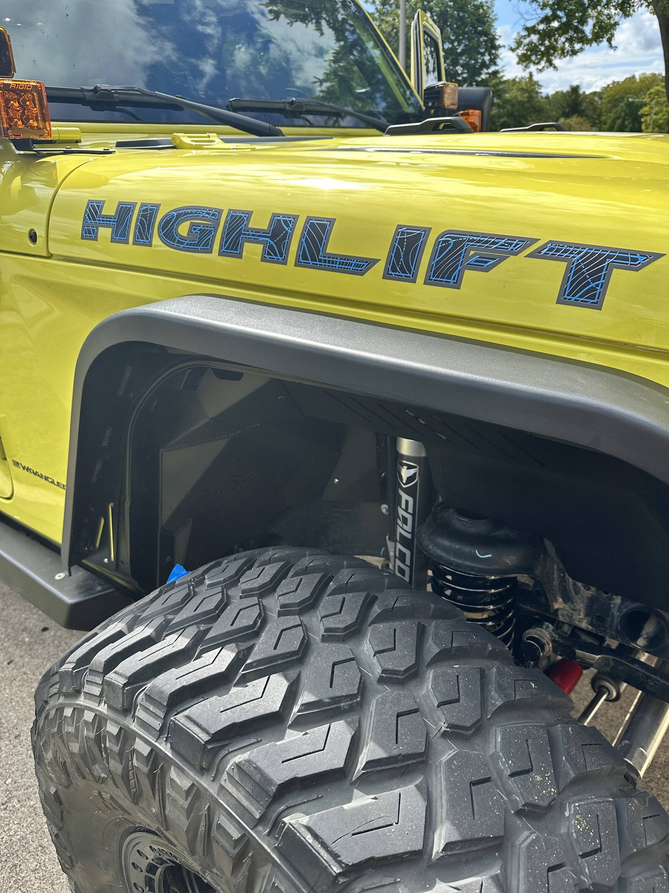 Jeep Wrangler JL High Velocity Yellow 2Dr Rubicon Build Progress IMG_2619