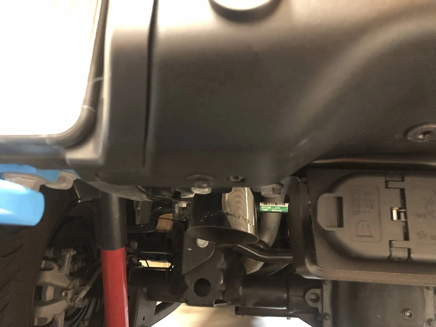 Jeep Wrangler JL Removed Stock Muffler IMG_5949