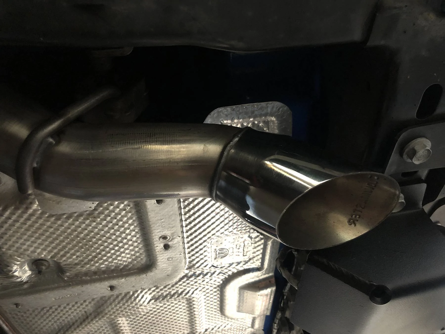 Jeep Wrangler JL Removed Stock Muffler IMG_5960