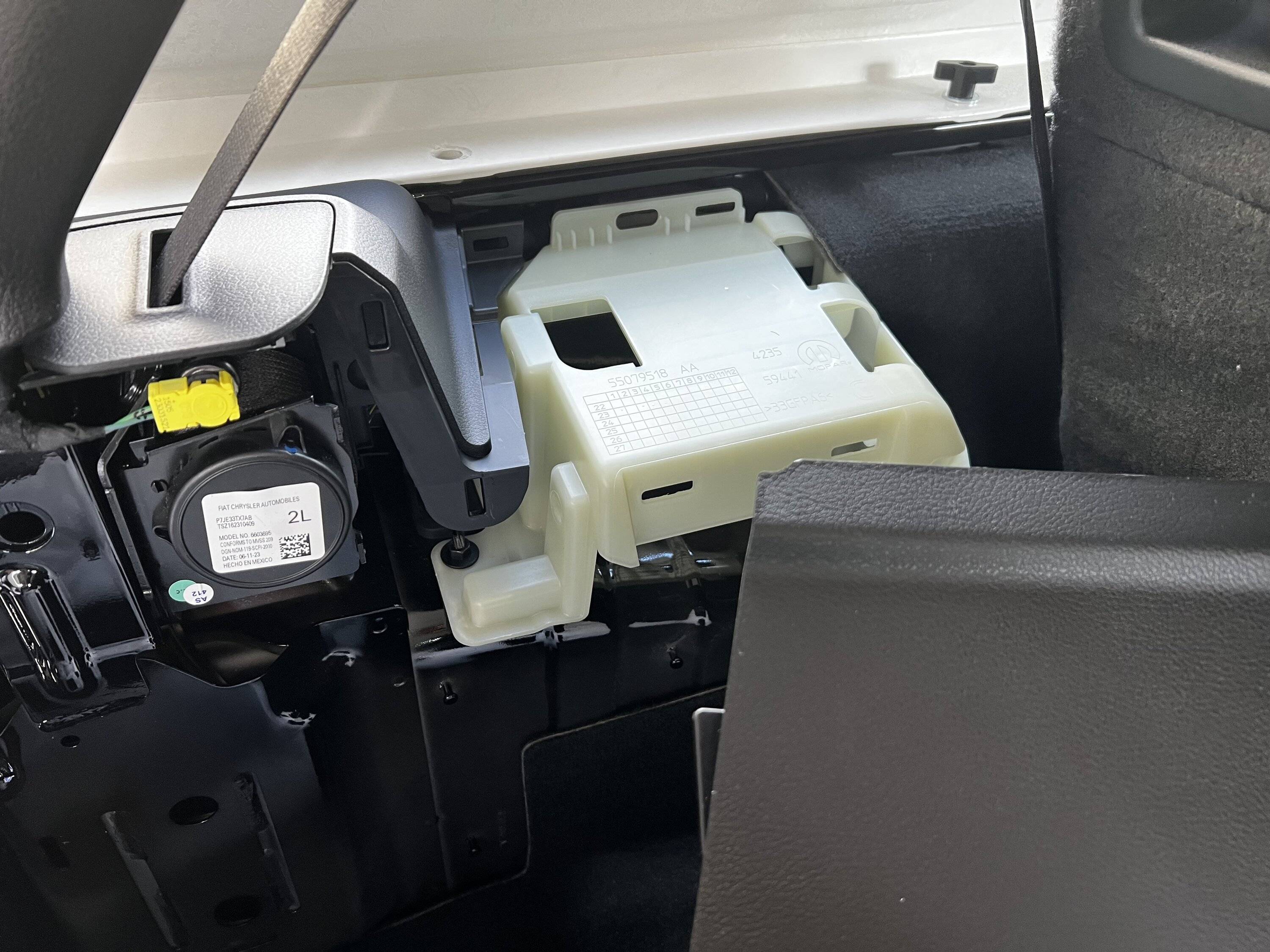 Jeep Wrangler JL 2024 4xe Trunk: Left Rear Trim IMG_9603