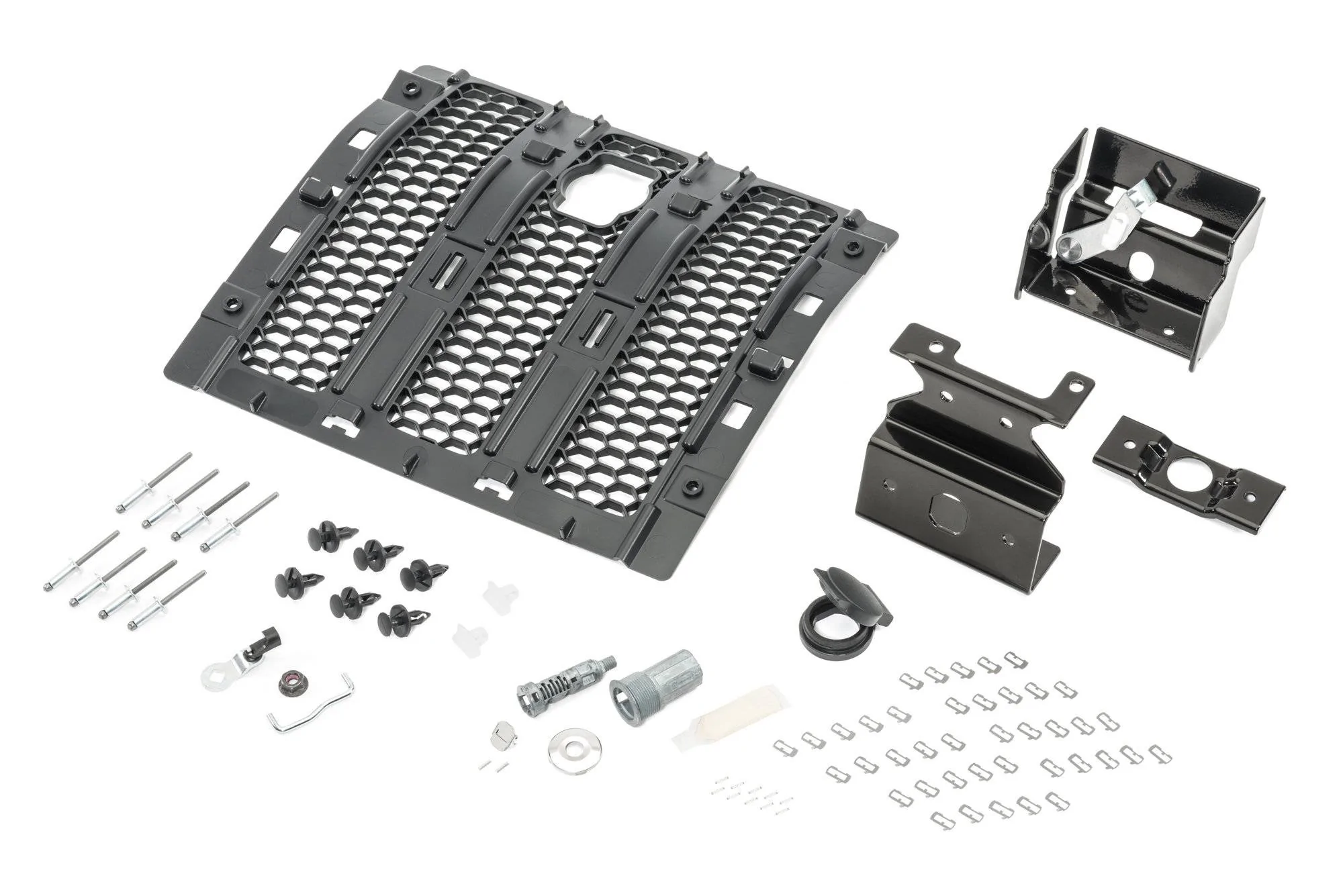 Jeep Wrangler JL Anyone install the Mopar hood lock themselves? JDA-Mopar-Hood-Lock-Kit-82215137-Installed-Tableto