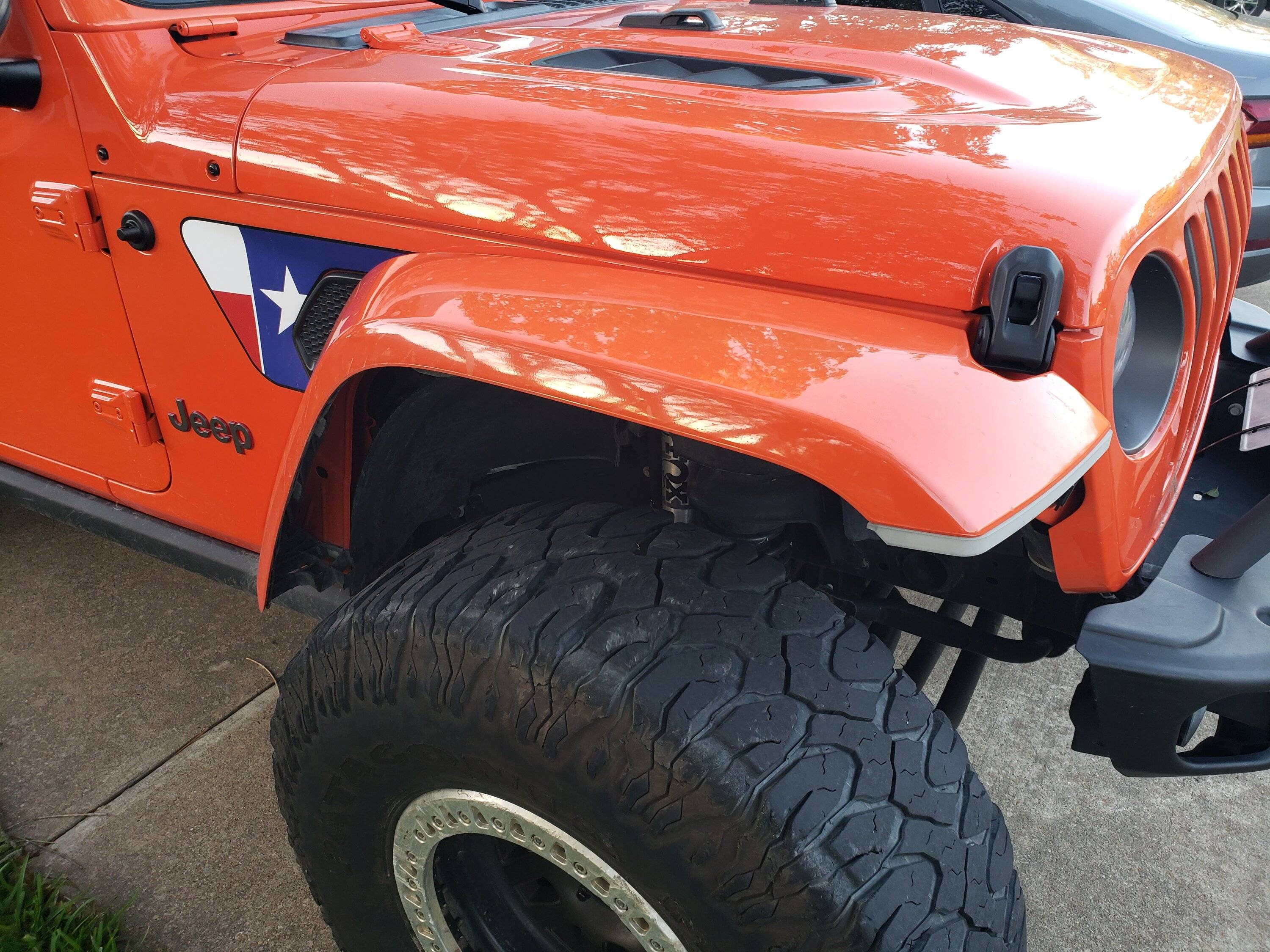 Jeep Wrangler JL Fender Chop/split Worth it or a Mess? 20211028_181304