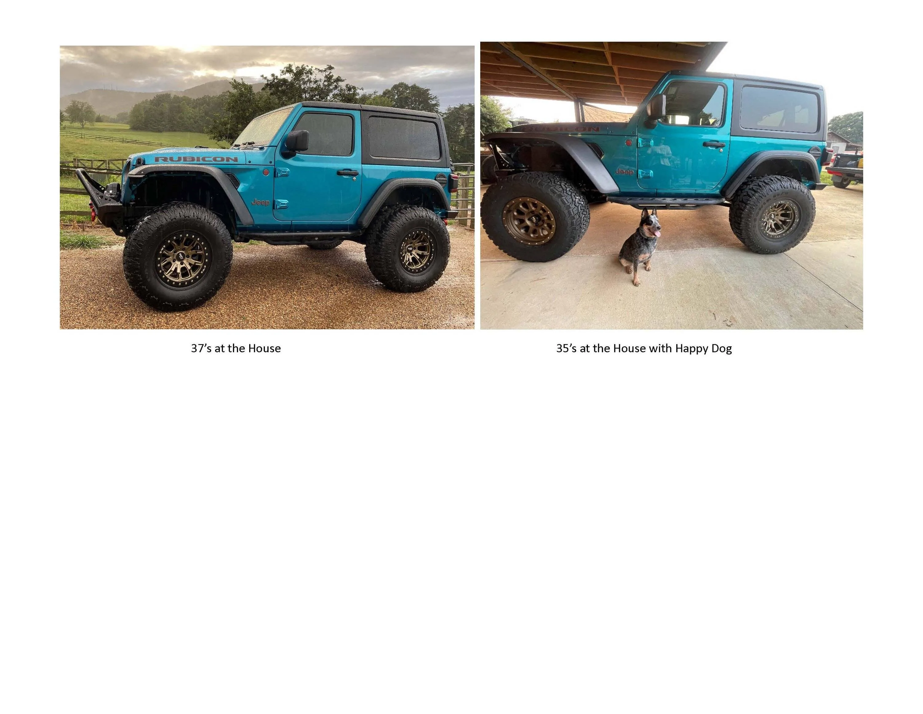 Jeep Wrangler JL Experience & comparison of switching from 37's to 35's On 35's and 37's Pictures_Page_2