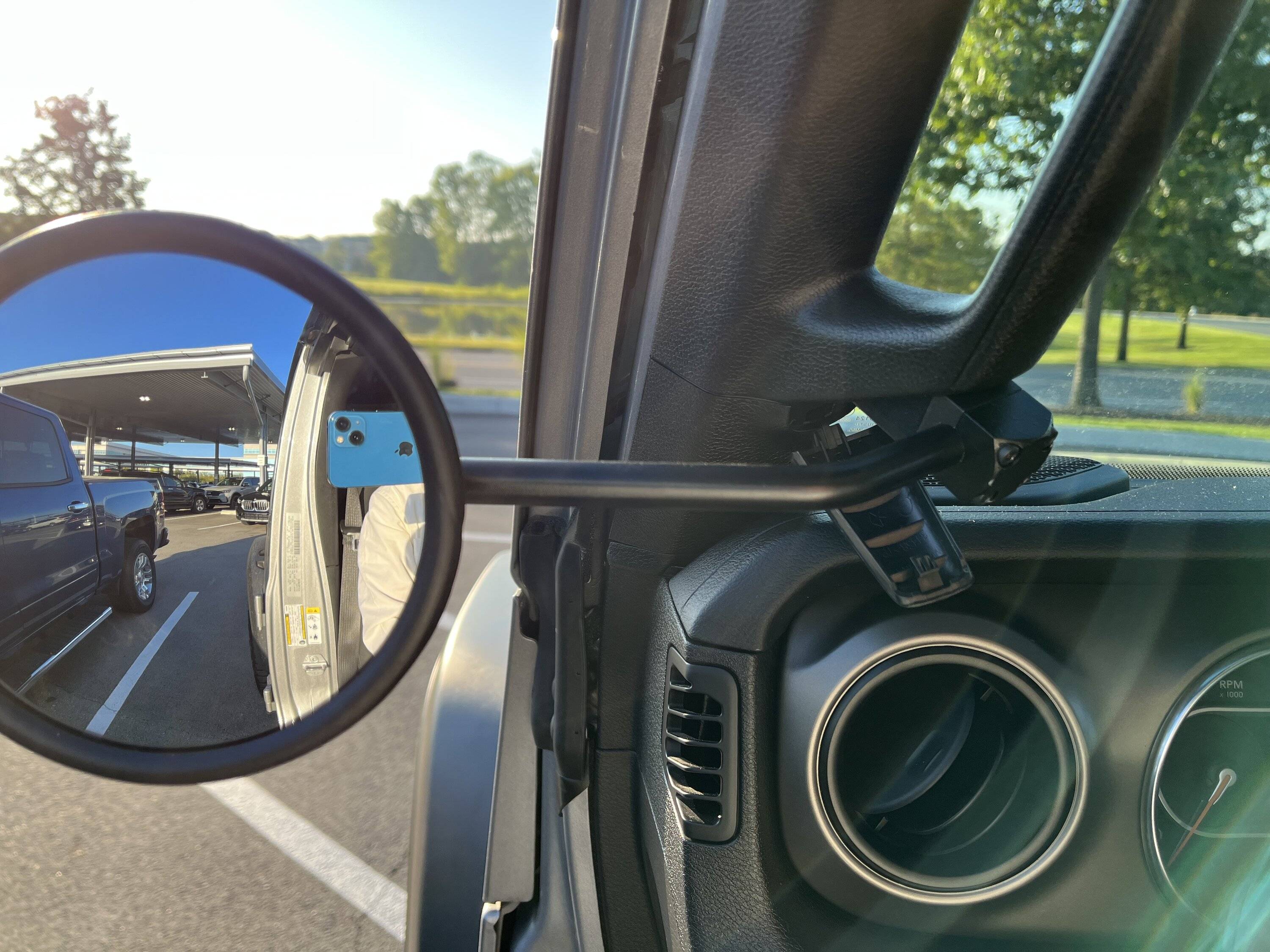 Jeep Wrangler JL DIY Door Off Mirrors IMG_6009