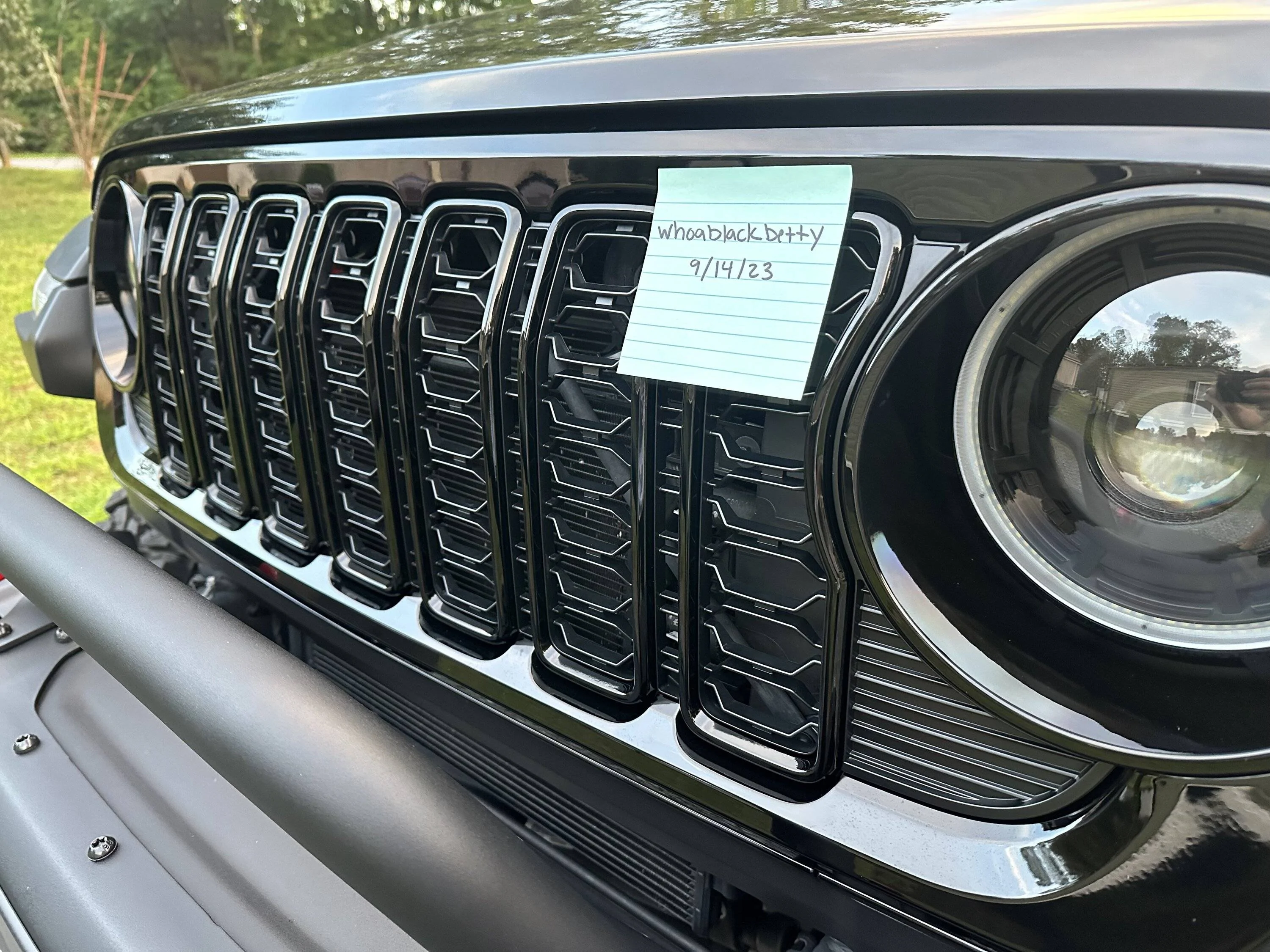 Jeep Wrangler JL 2024 Willys Grille IMG_5637