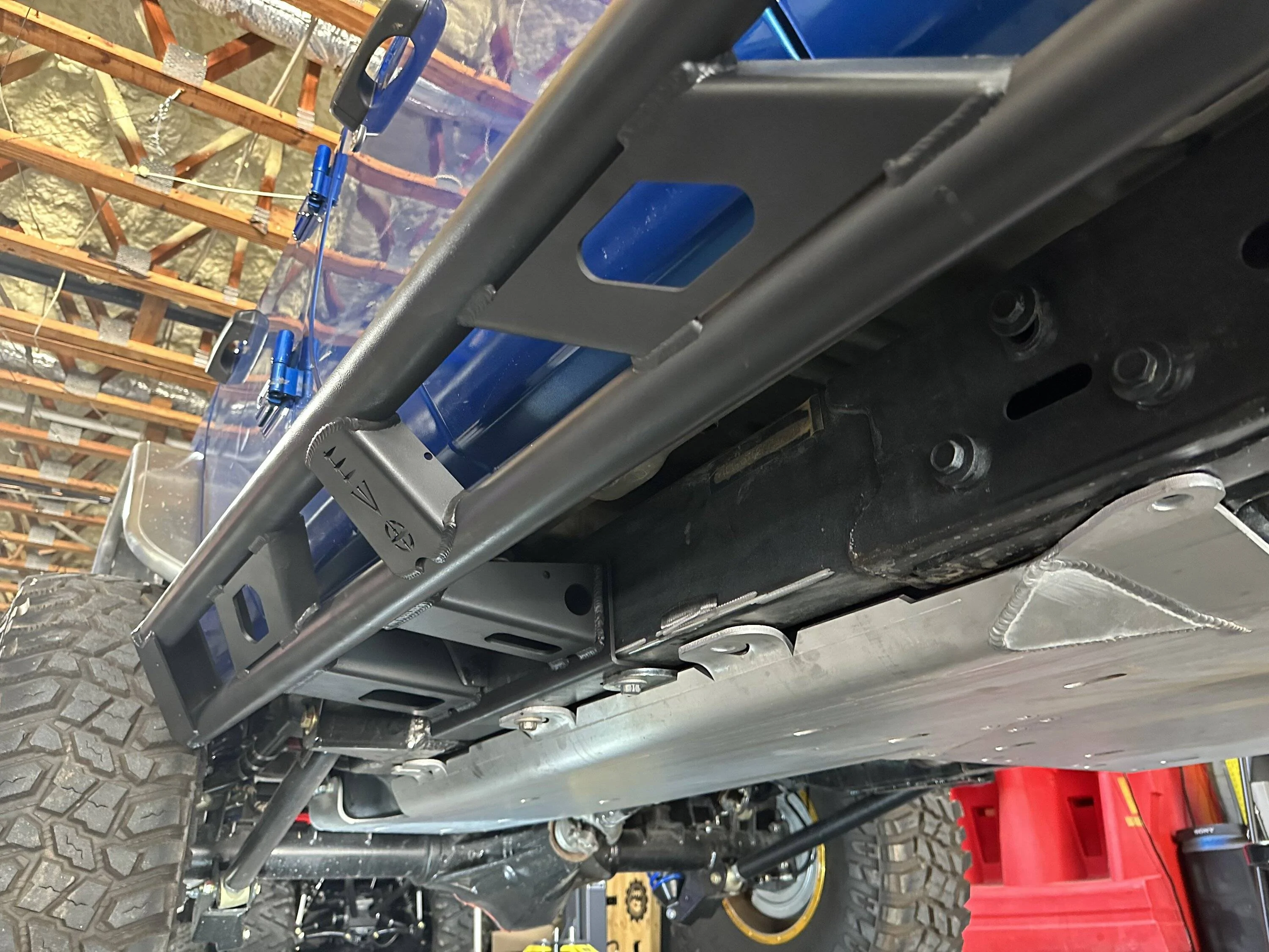 Jeep Wrangler JL EVO Weld-on RockSlider Install IMG_0181
