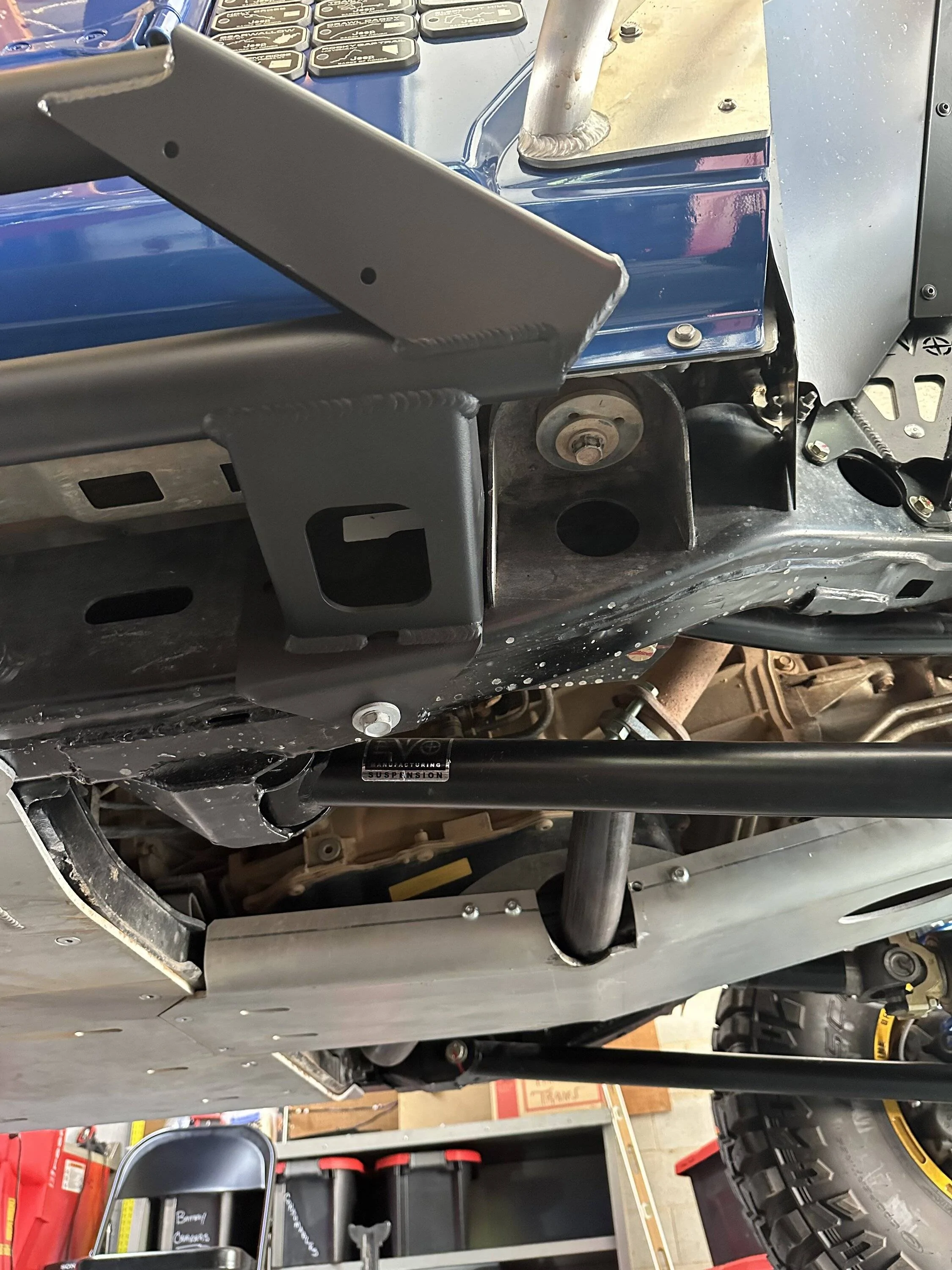 Jeep Wrangler JL EVO Weld-on RockSlider Install IMG_0182