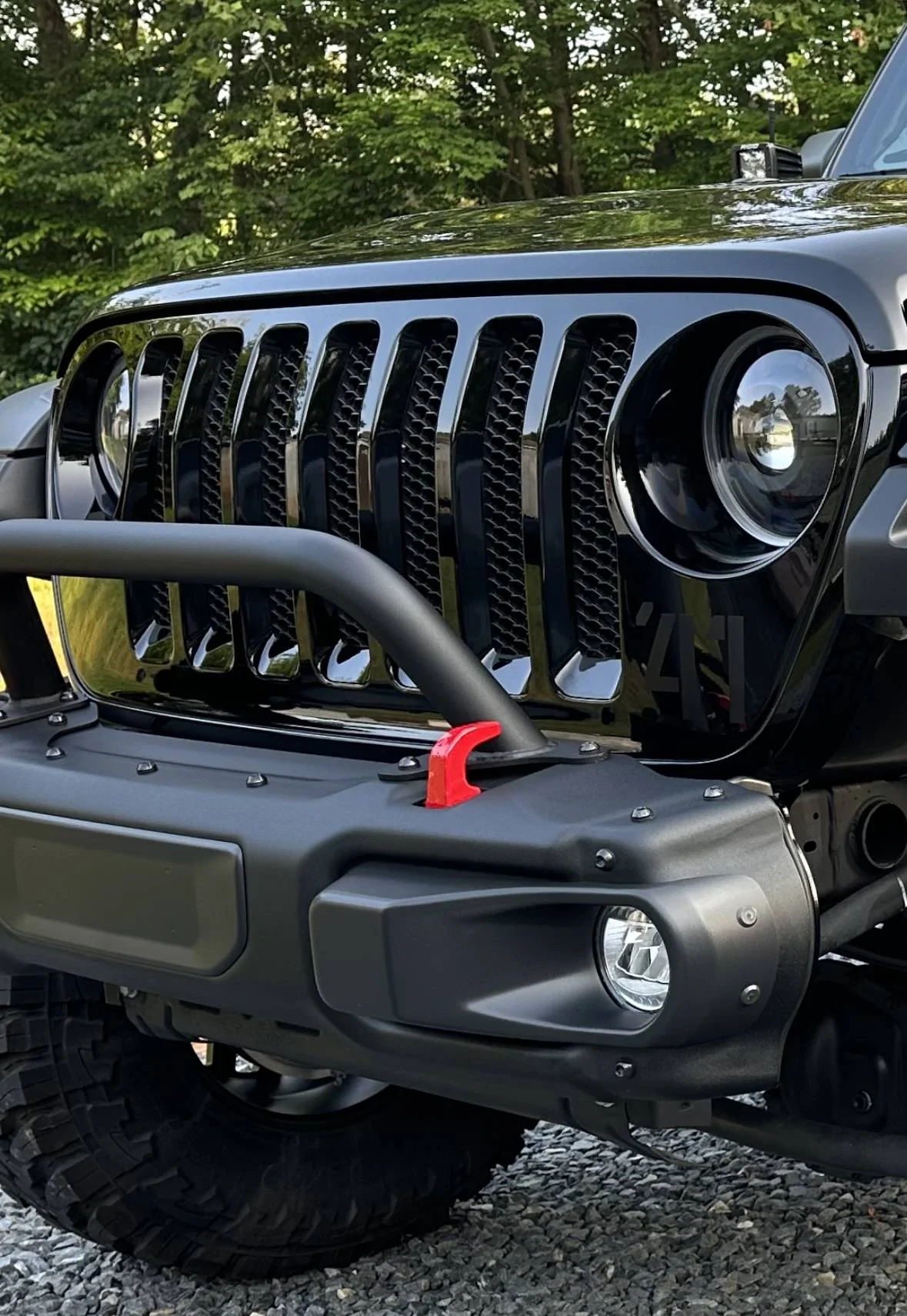 Jeep Wrangler JL 2024 Willys Grille IMG_5286