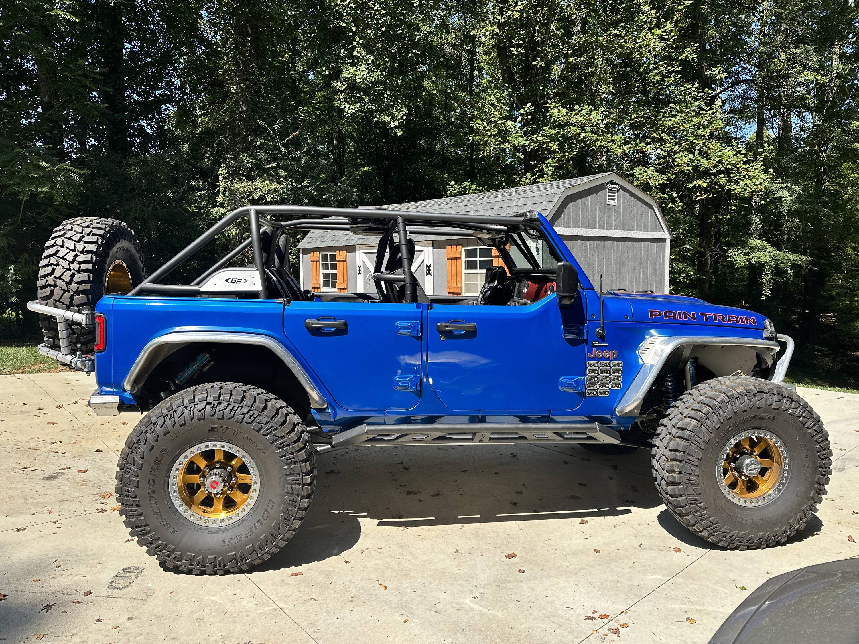 Jeep Wrangler JL GenRight Roll Cage Install IMG_0193
