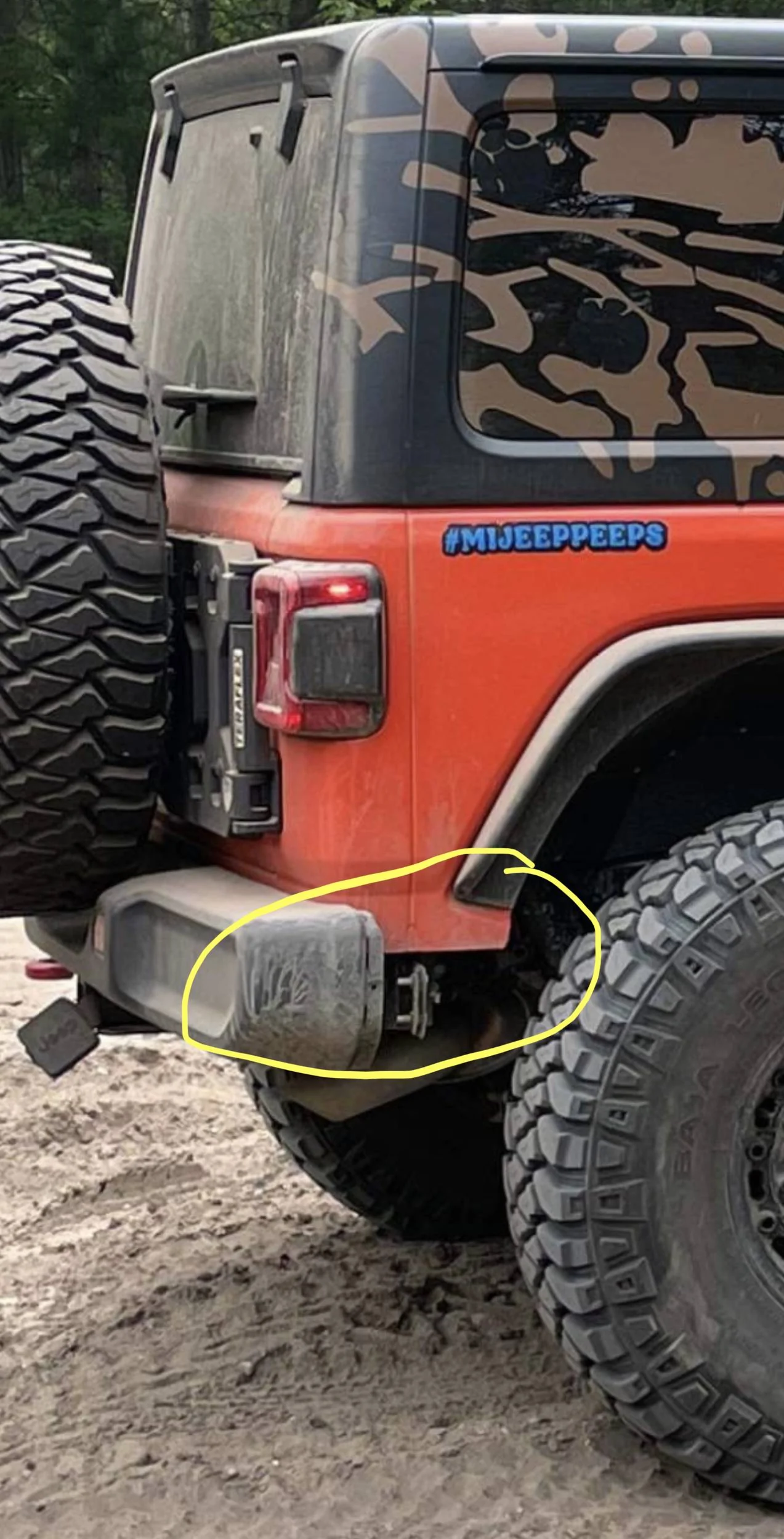 Jeep Wrangler JL OEM plastic JL bumper end cap options? IMG_5017