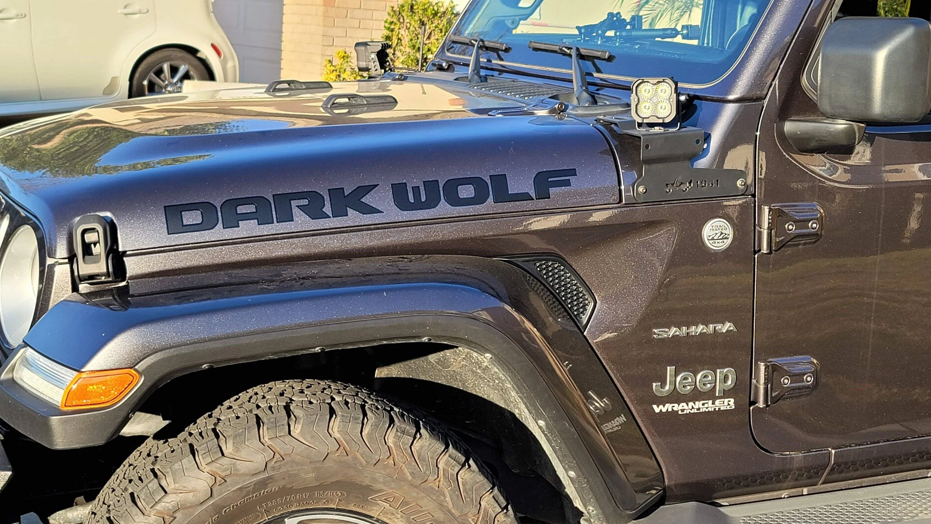 Jeep Wrangler JL Best place for custom decals 20221221_154106