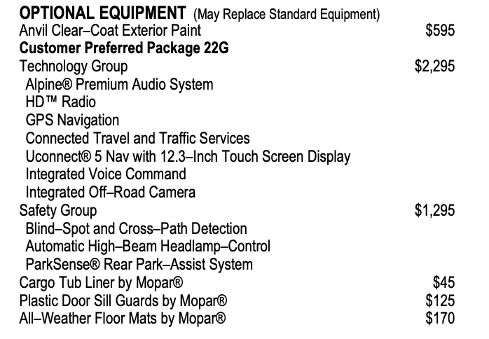 Jeep Wrangler JL 2024 Technology Group 1695044773710
