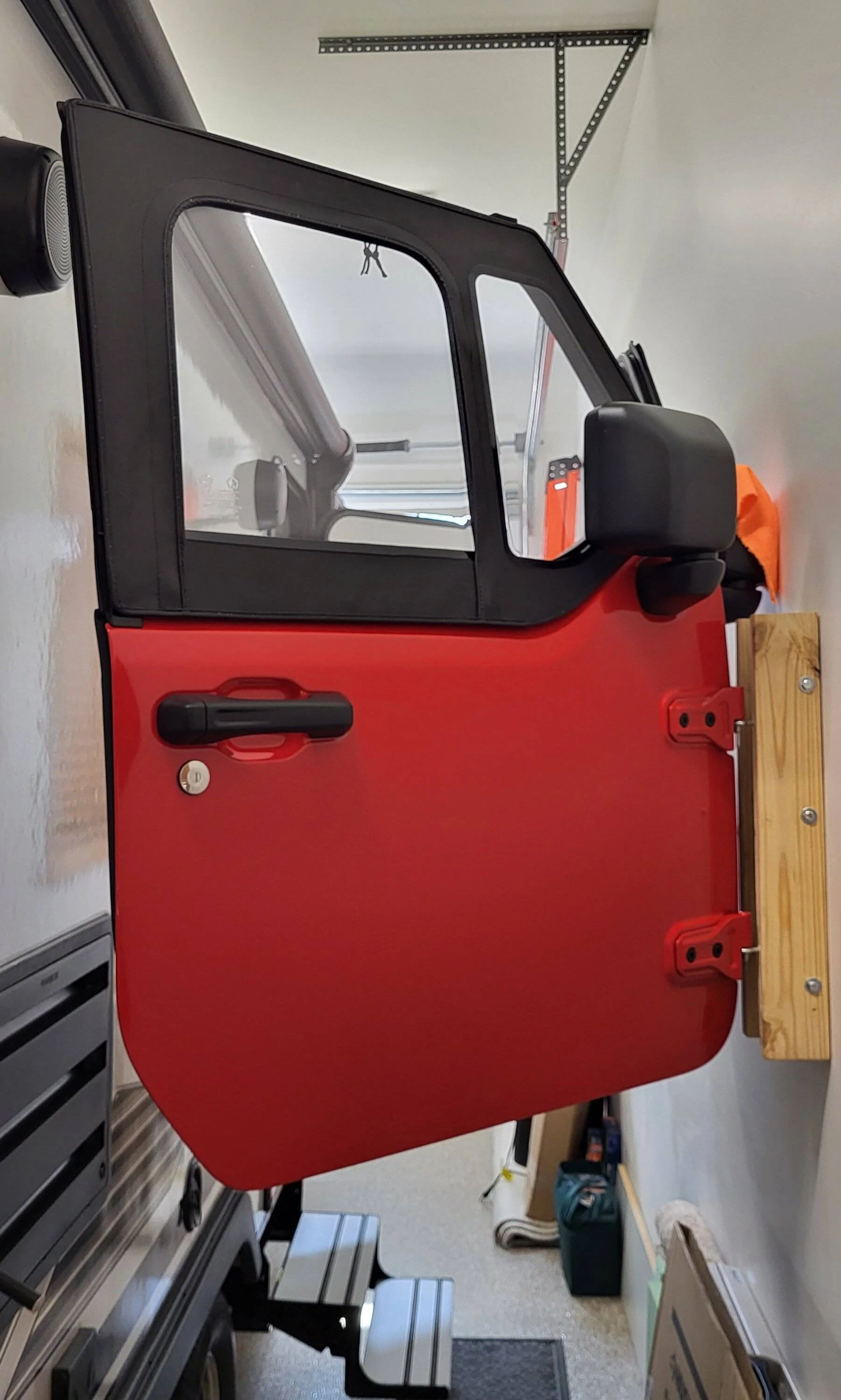 Jeep Wrangler JL Half Door Brackets for hanging on the wall - Ace Engineering 20230323_160302