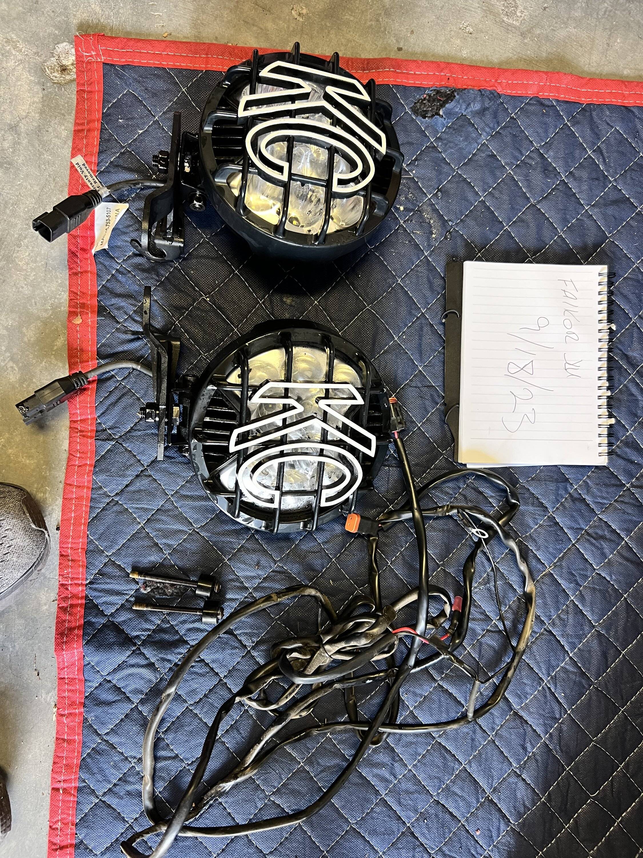 Jeep Wrangler JL KC Slim LED lights IMG_5224