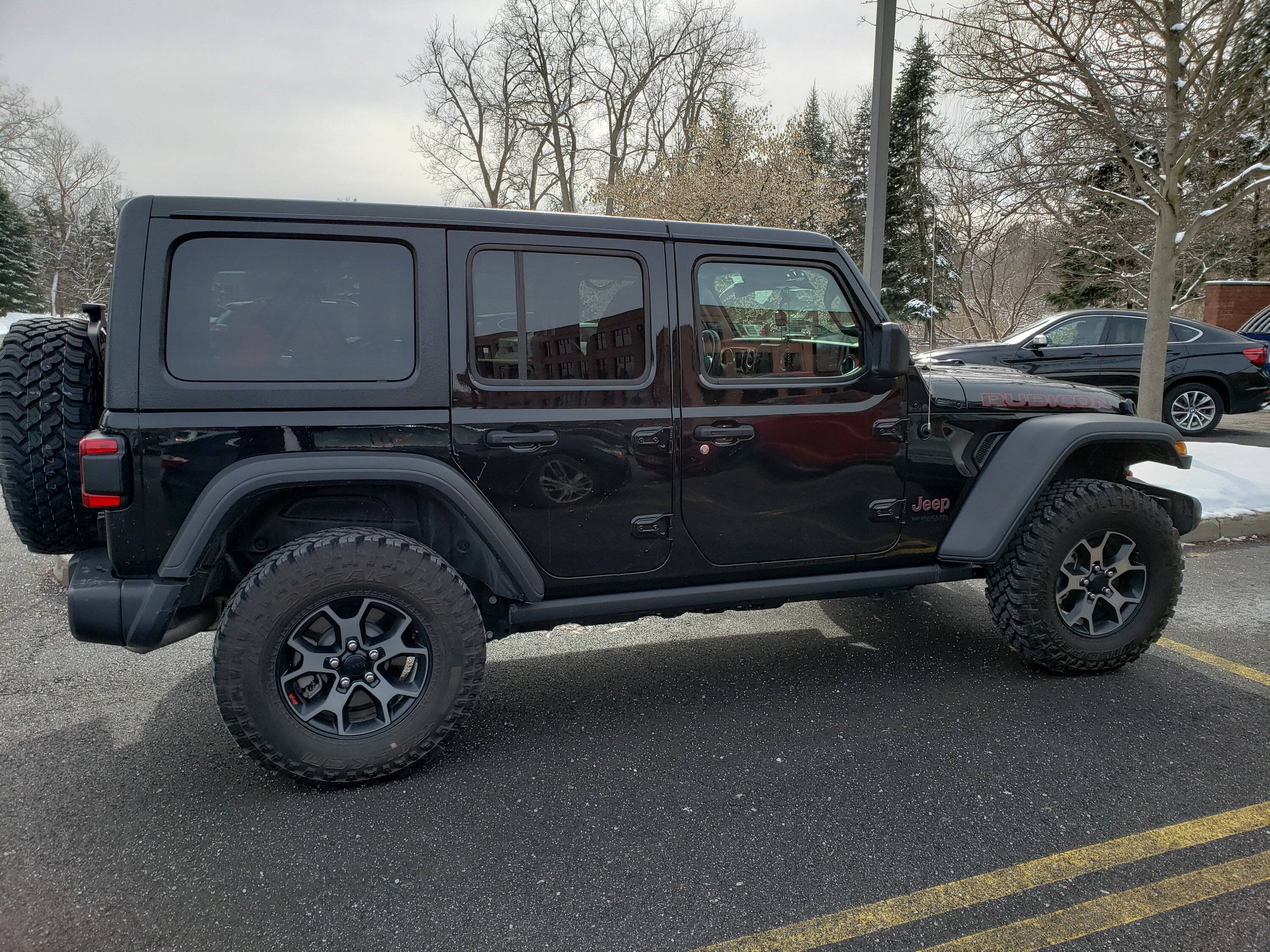 Jeep Wrangler JL Raptor lined my hardtop 20200130_124434