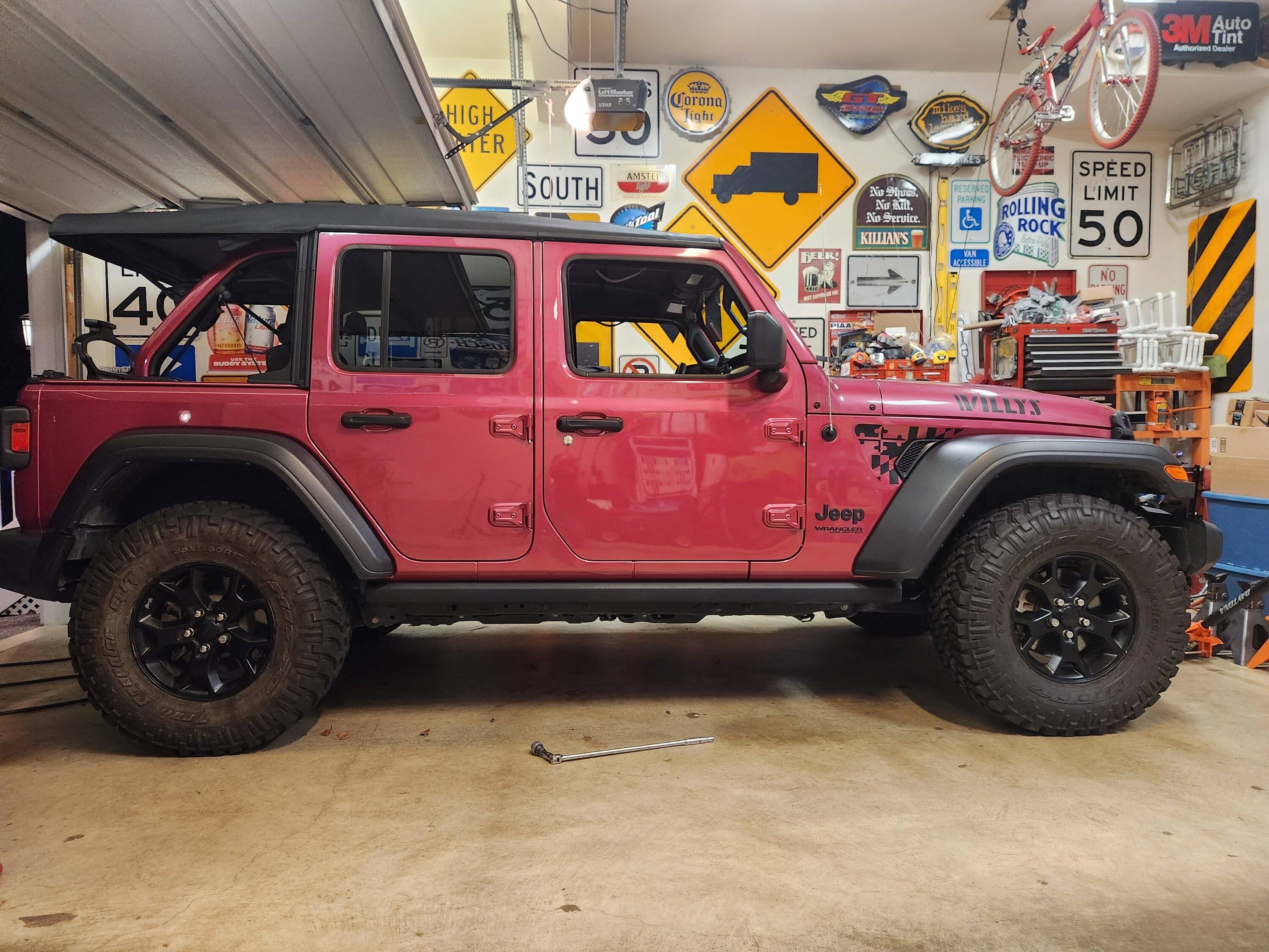 Jeep Wrangler JL Spacer lift + rake correction recommendation? 20230915_230113