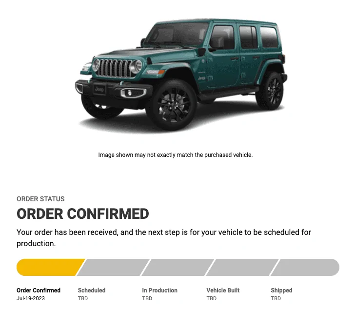 Jeep Wrangler JL 2024 Bikini Order Room wrangler