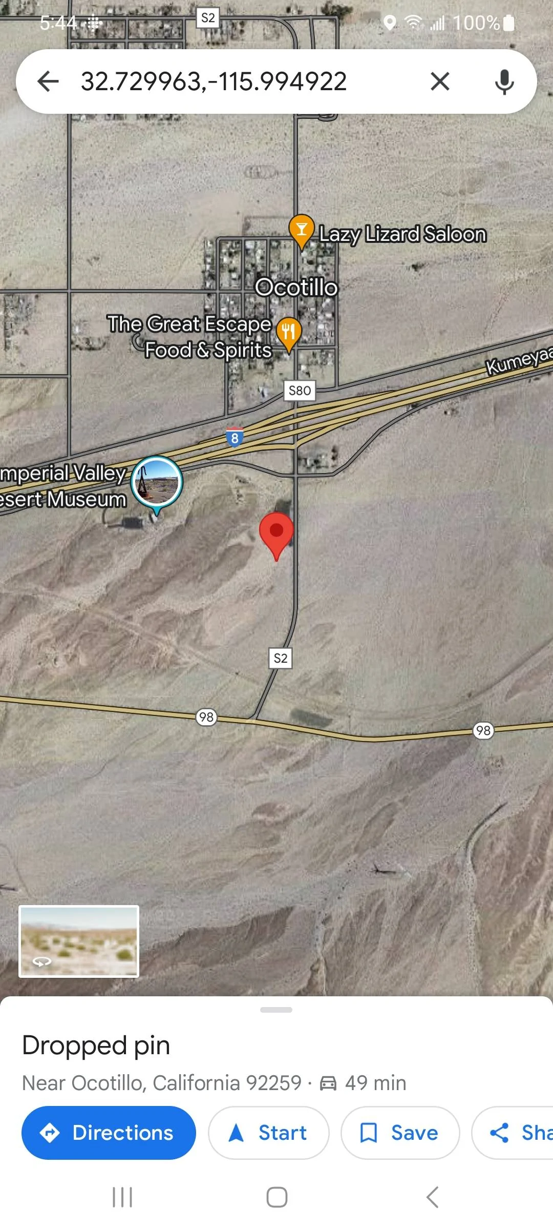 Jeep Wrangler JL Carizzo Mountain conditions Screenshot_20230923_174434_Maps