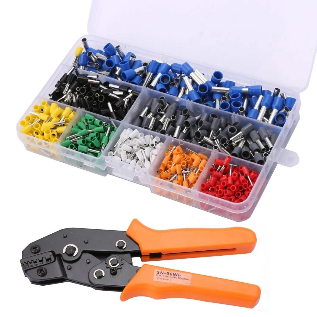 Jeep Wrangler JL 2018 JL locking hubs wiring harness ectrical-Ratchet-Crimping-Plier-Crimp-Tool-Kit-Set