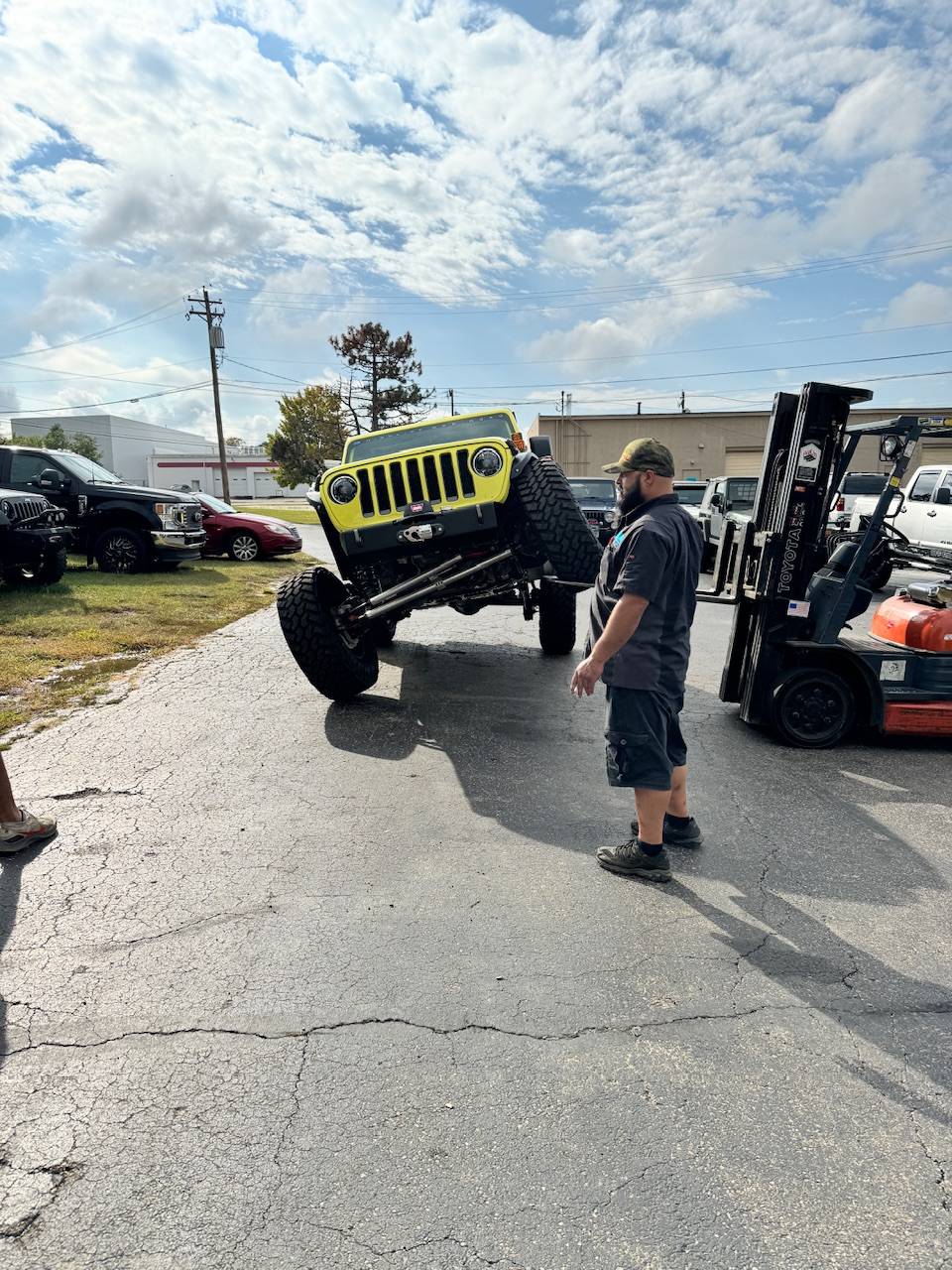 Jeep Wrangler JL High Velocity Yellow 2Dr Rubicon Build Progress IMG_0022