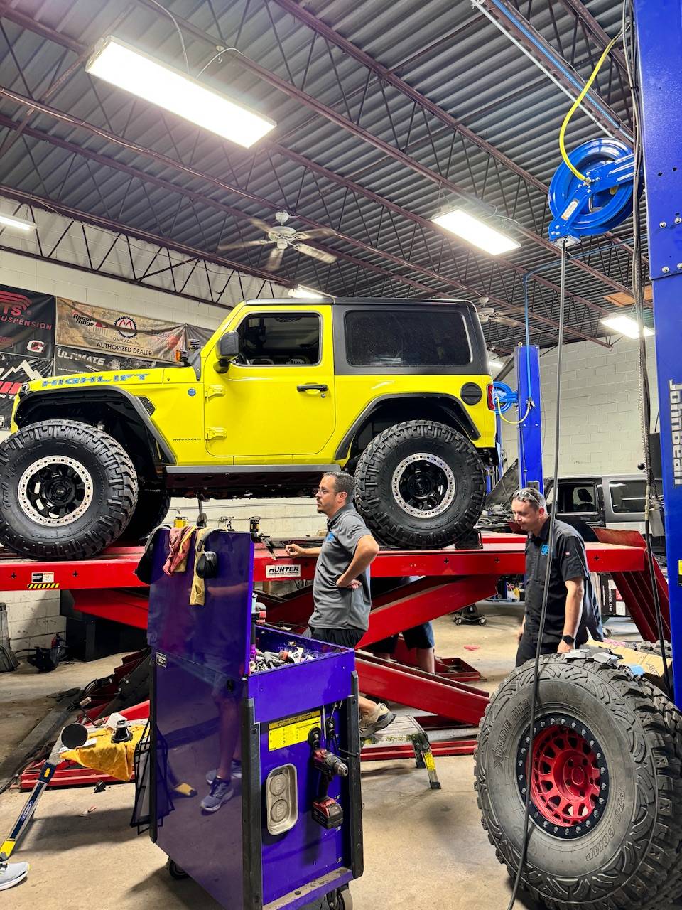 Jeep Wrangler JL High Velocity Yellow 2Dr Rubicon Build Progress IMG_0019
