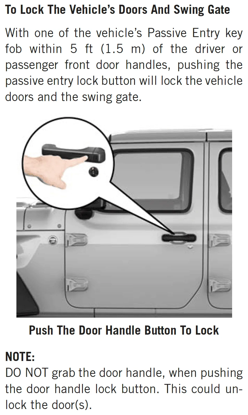 Jeep Wrangler JL Remote Proximity Keyless Entry Screen Shot 2018-01-01 at 2.48.57 PM