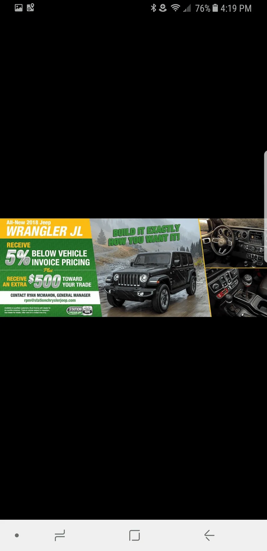 Jeep Wrangler JL Best deals found on a new JL? Screenshot_20180111-161930