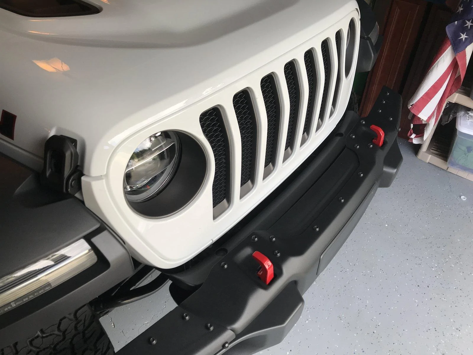 Jeep Wrangler JL JL Winch Install - Warn VR8-S and Artec Winch Plate IMG_4103