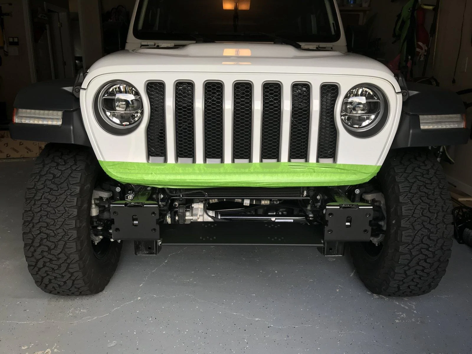 Jeep Wrangler JL JL Winch Install - Warn VR8-S and Artec Winch Plate IMG_4112