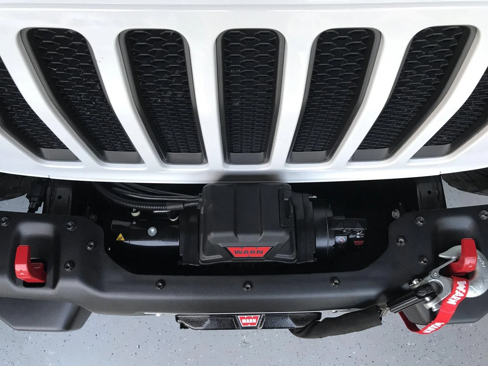 Jeep Wrangler JL JL Winch Install - Warn VR8-S and Artec Winch Plate IMG_4125