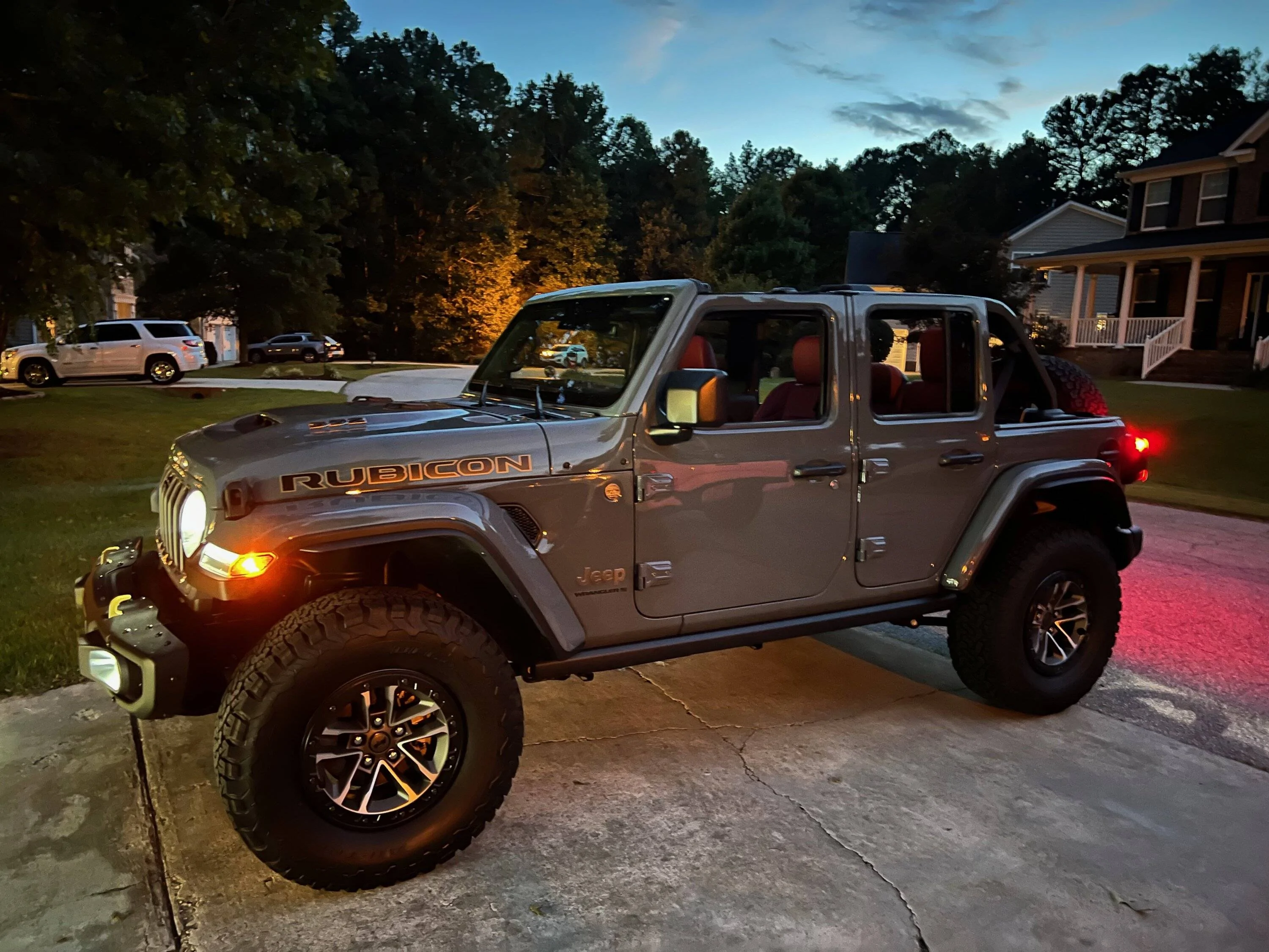 Jeep Wrangler JL DIY Hardtop Hoist Garage Setup Complete IMG_5130
