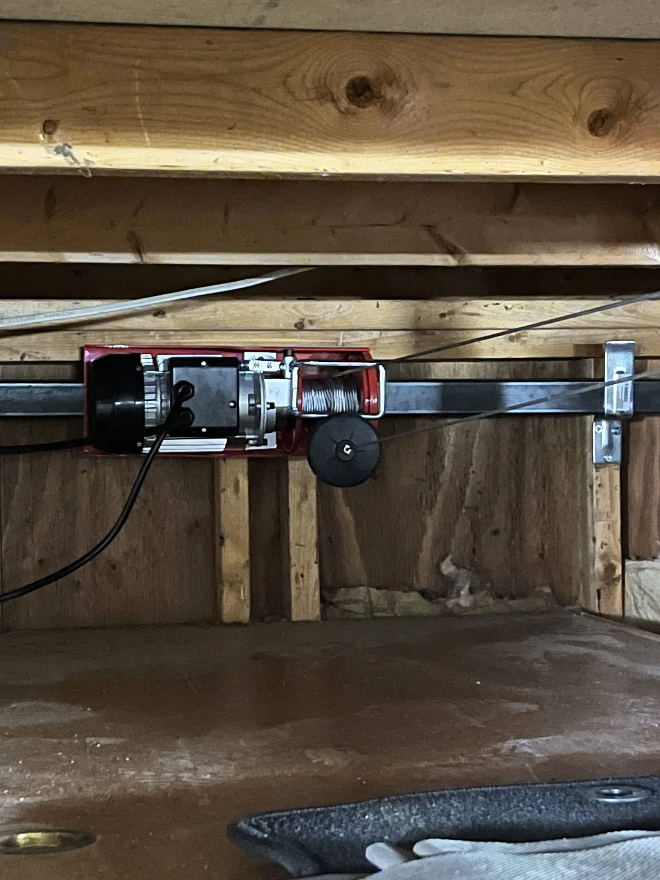 Jeep Wrangler JL DIY Hardtop Hoist Garage Setup Complete IMG_1760