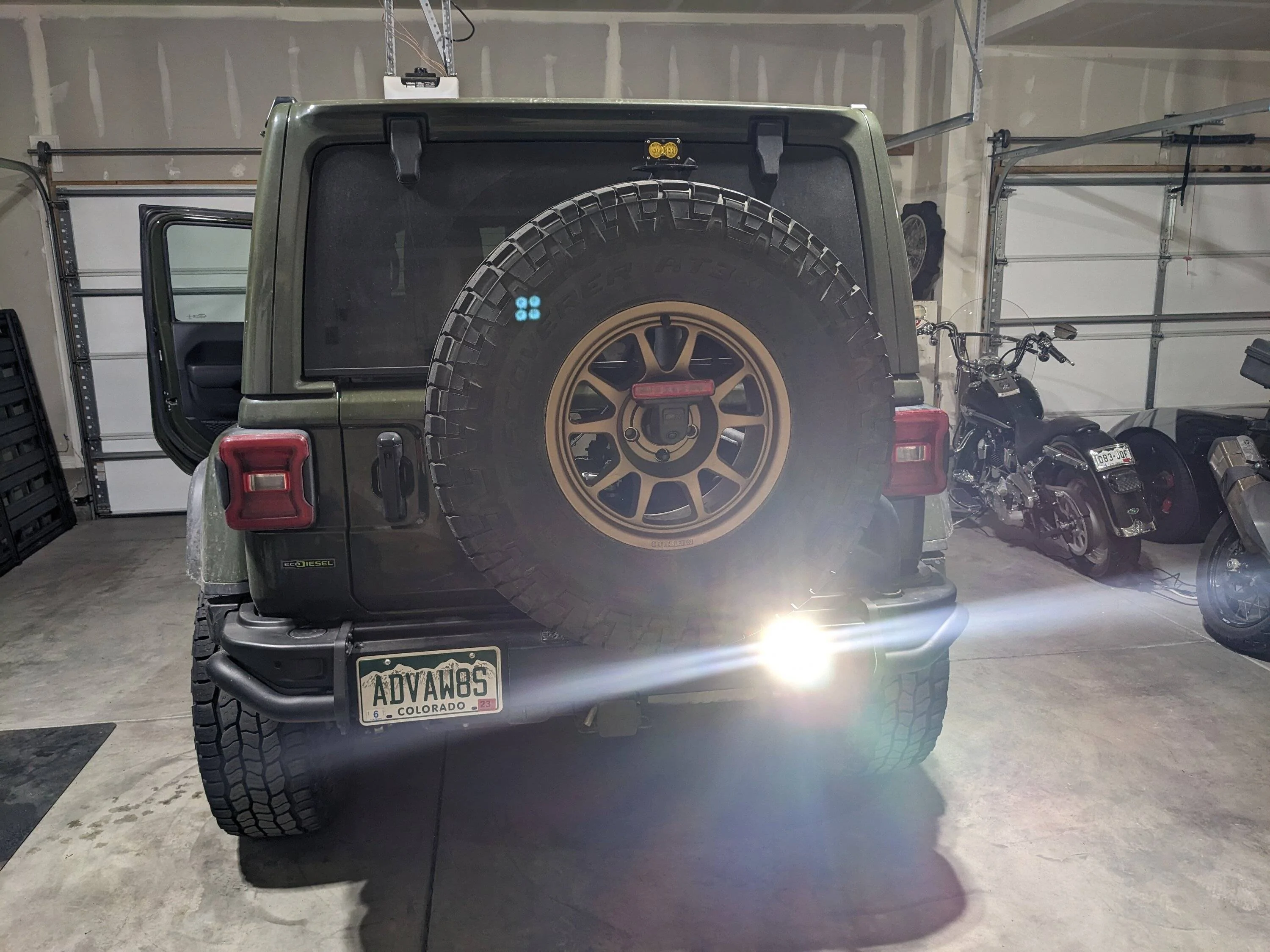 Jeep Wrangler JL AEV RX Rear Bumper Auxiliary Light 1000000555
