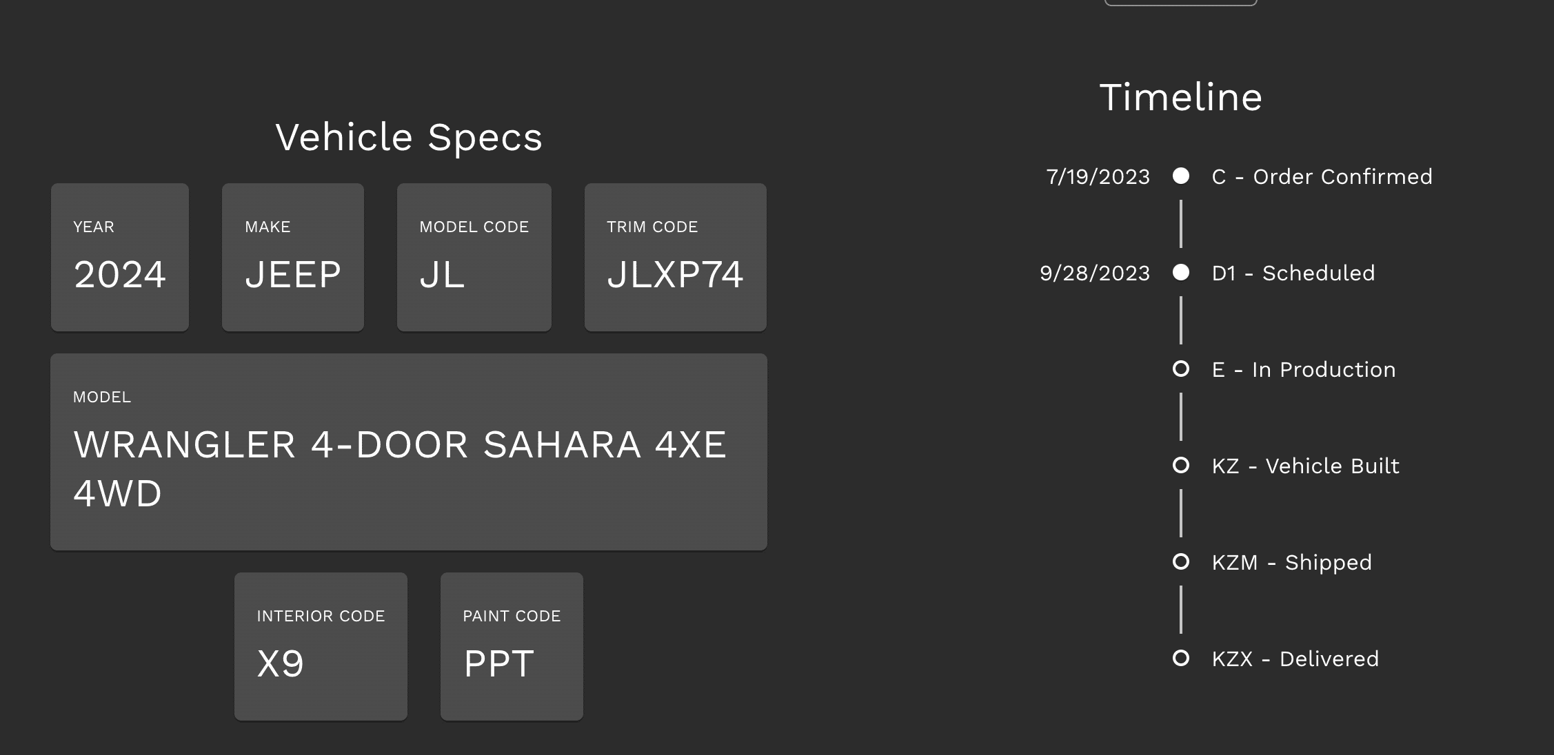 Jeep Wrangler JL 2024 Bikini Order Room Screenshot 2023-09-30 at 6.22.24 PM